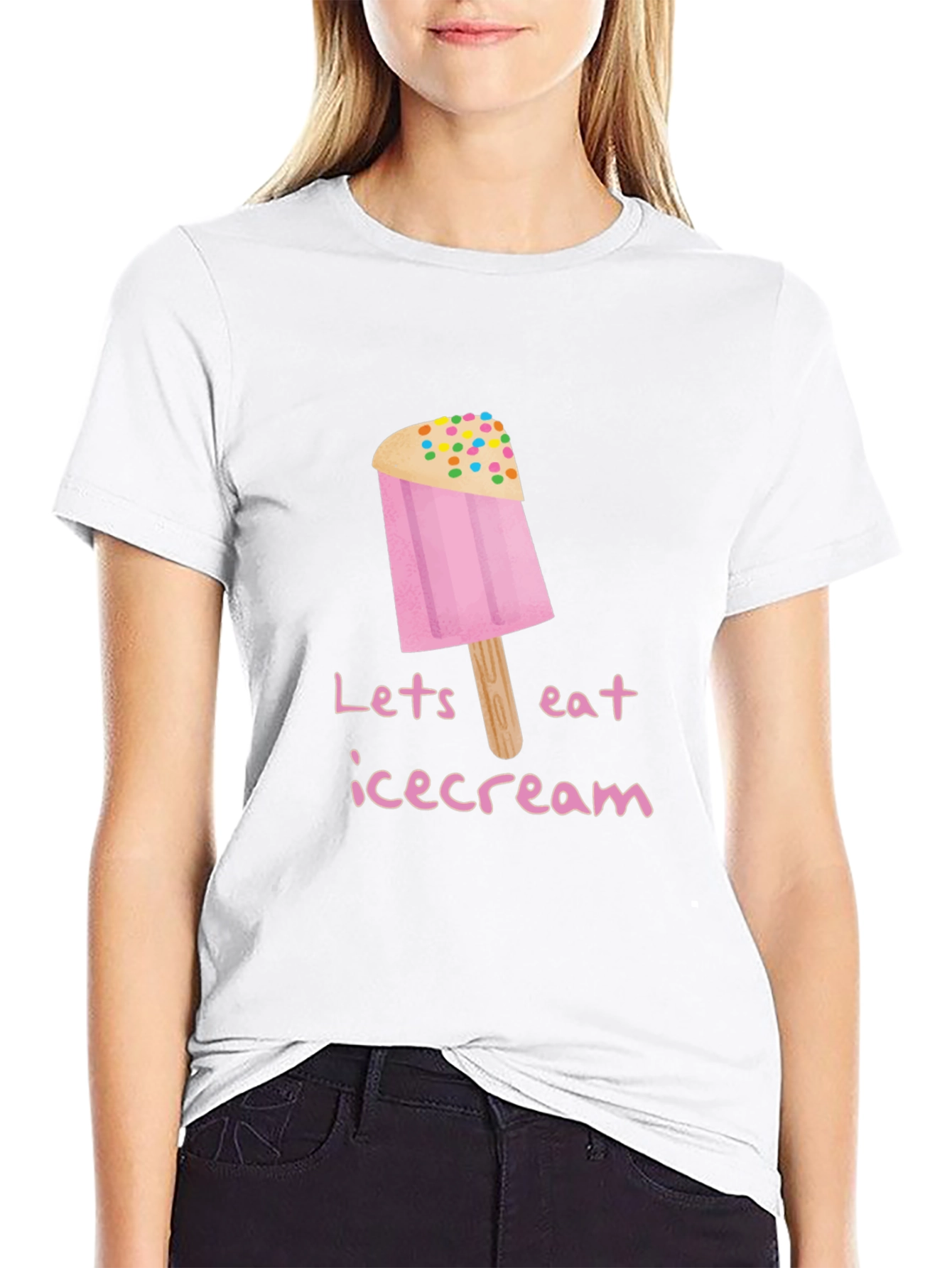 Ice Cream Popsicle Graphic Tee