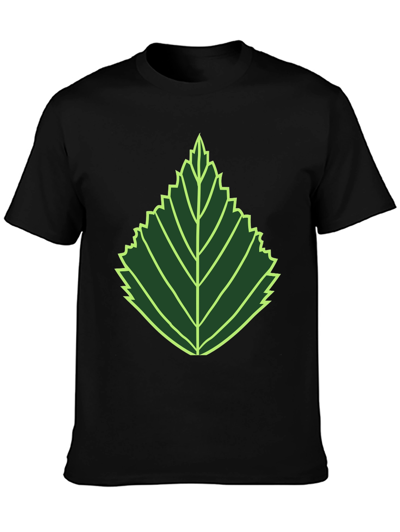 Leaf Graphic Tee - Nature Inspired Style