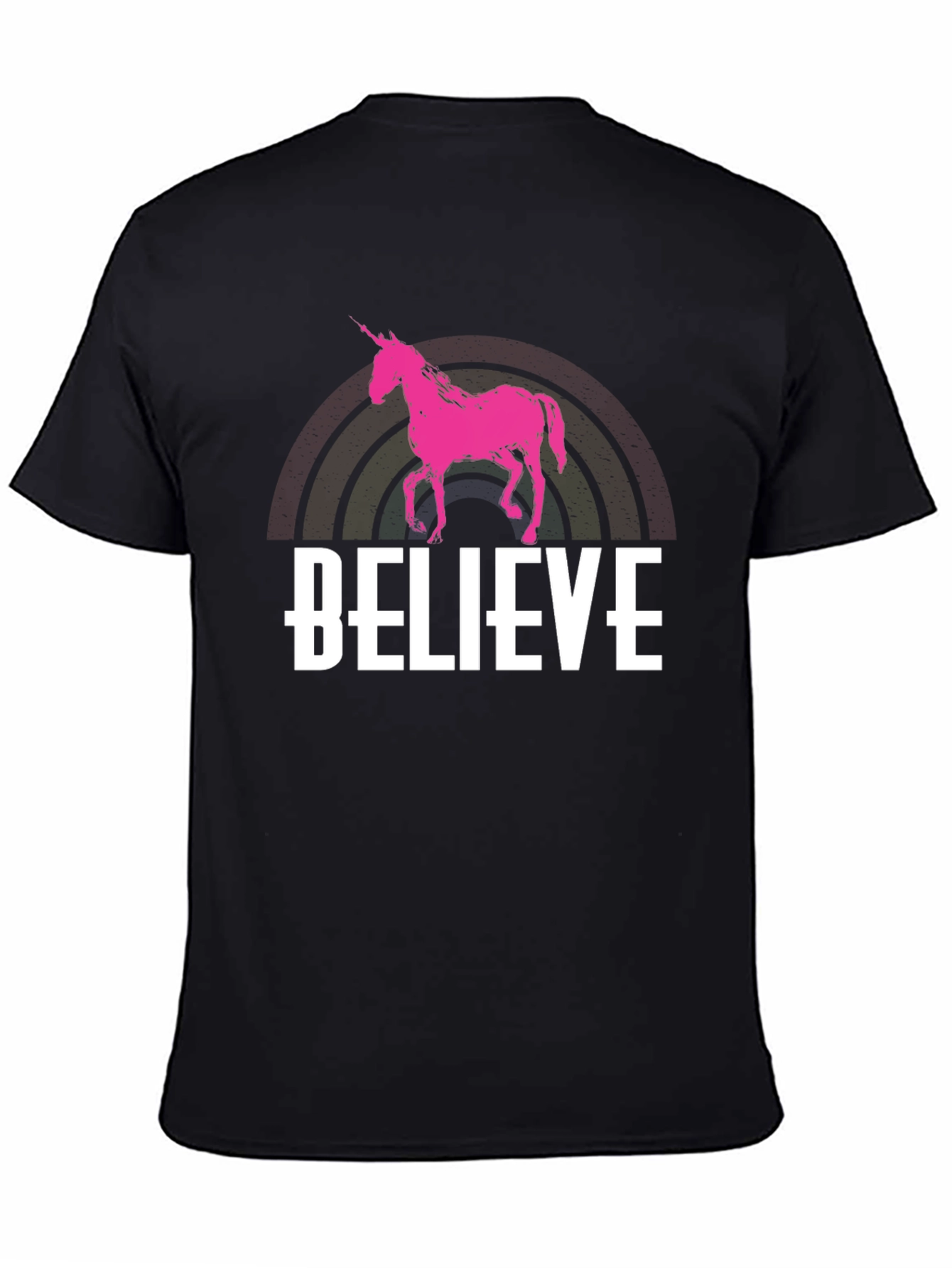 Believe Unicorn Graphic T-Shirt