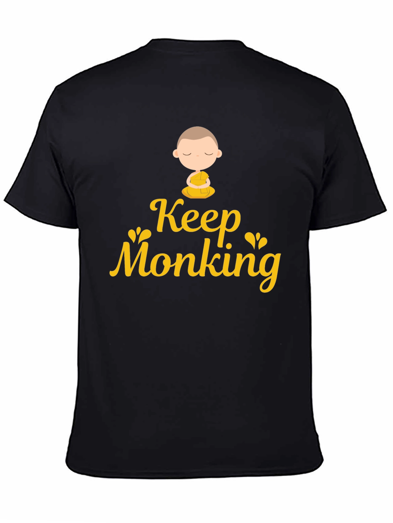Keep Monking T-Shirt - Funny Monk Design