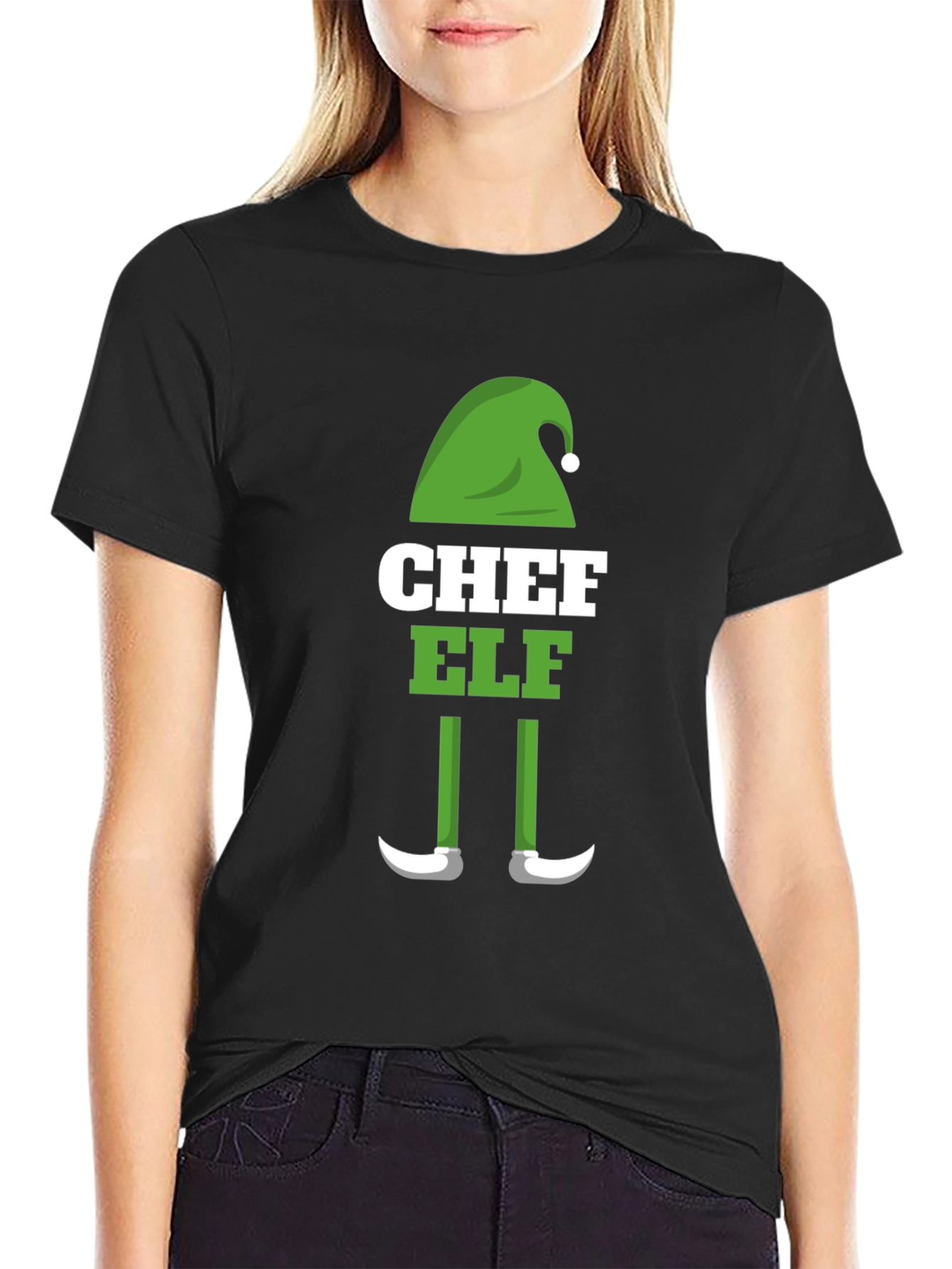 Chef Elf Christmas T-Shirt