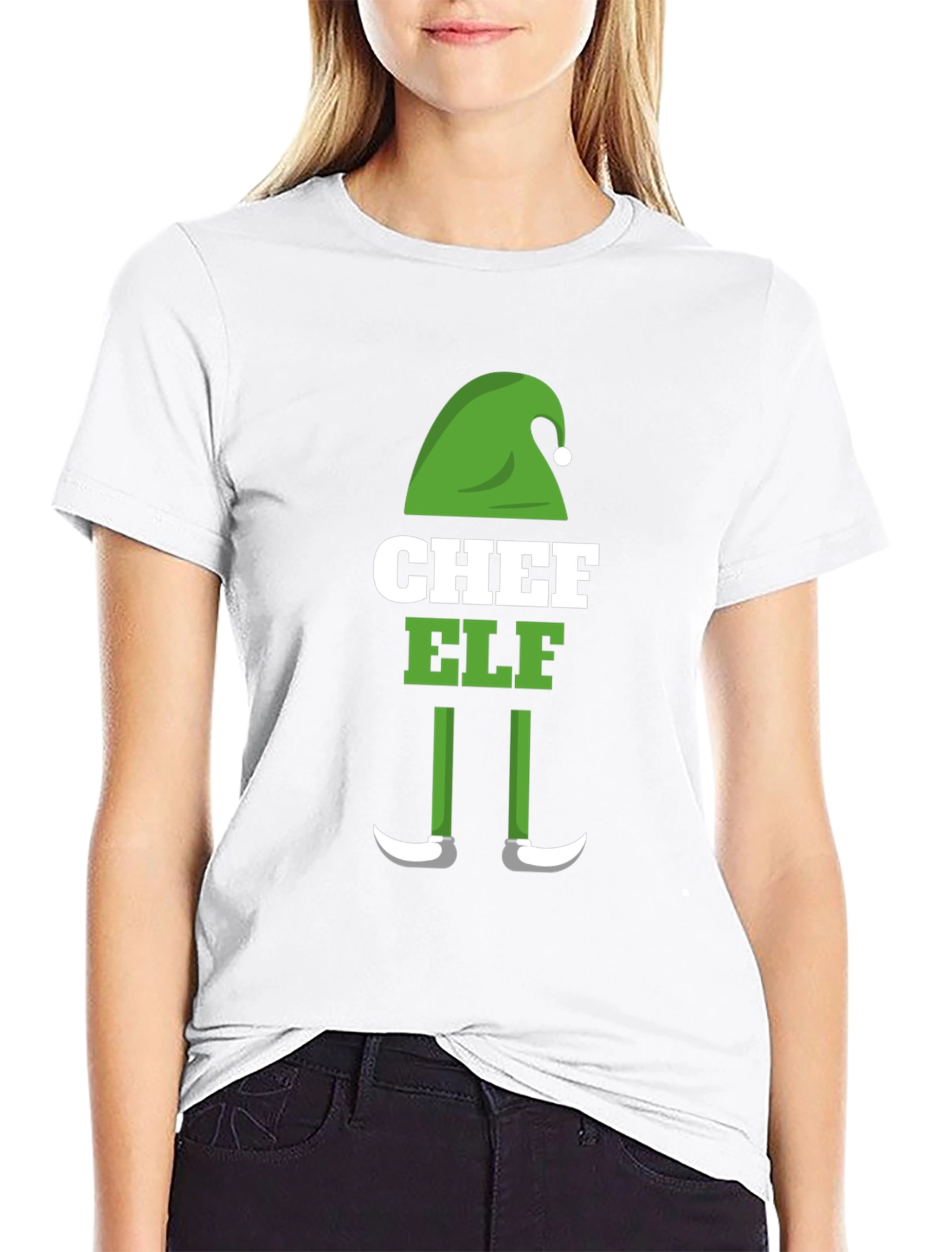 Chef Elf Christmas T-Shirt