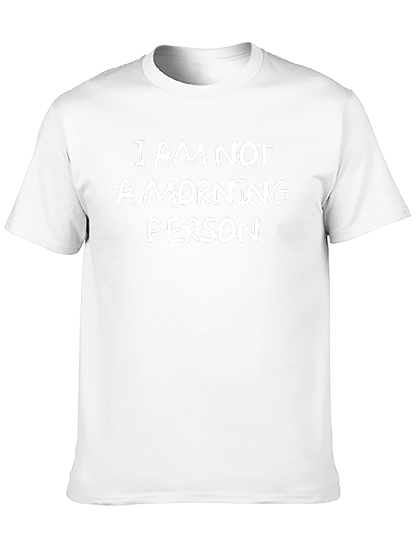 I Am Not a Morning Person Funny T-Shirt