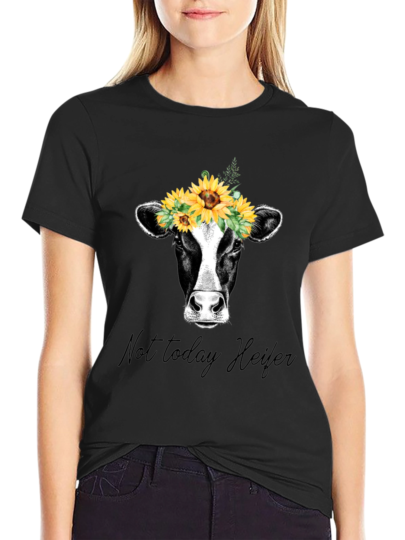 Not Today Heifer Graphic Tee