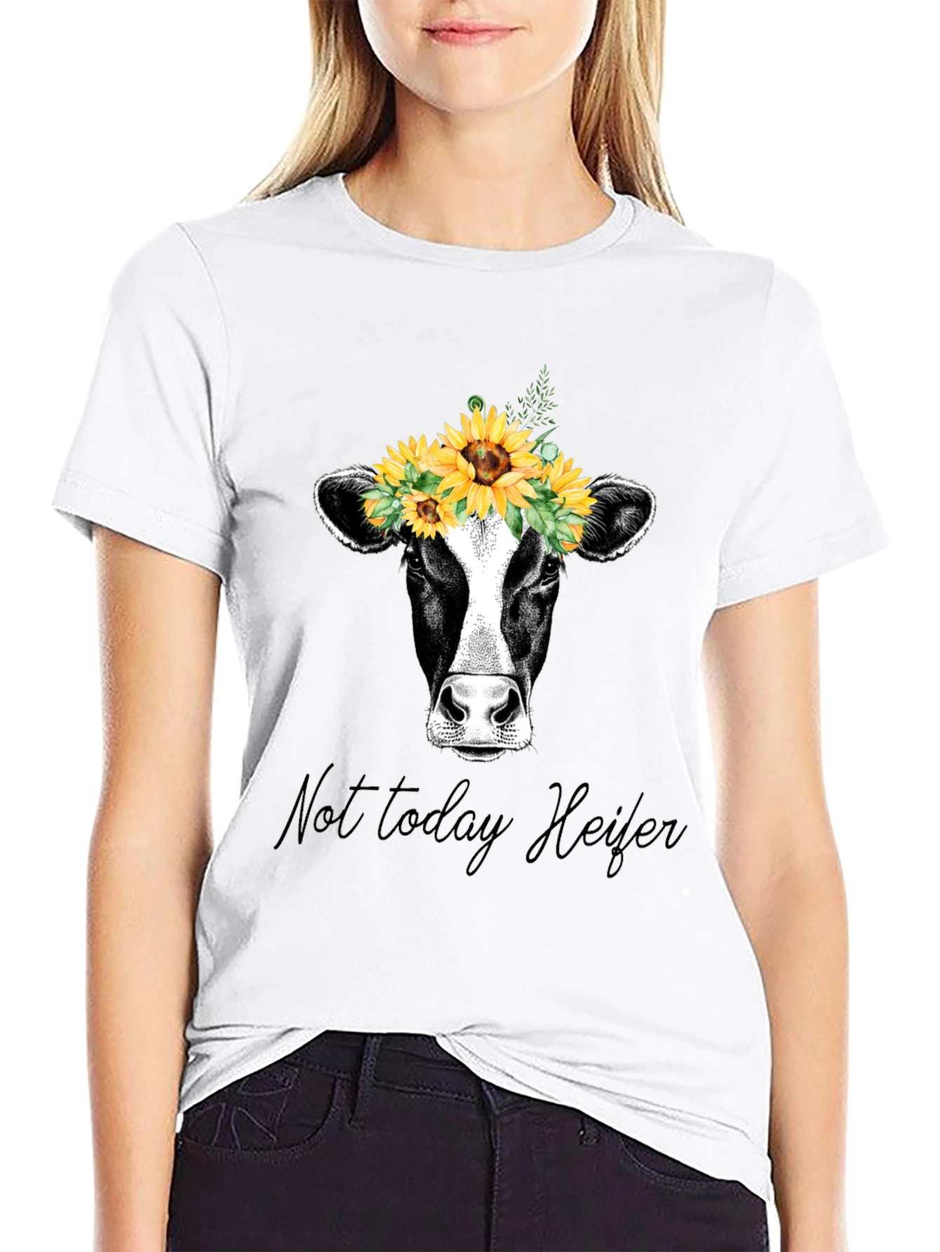 Not Today Heifer Graphic Tee