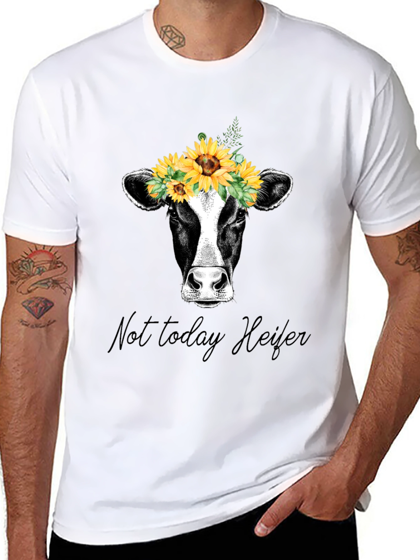 Not Today Heifer Graphic Tee
