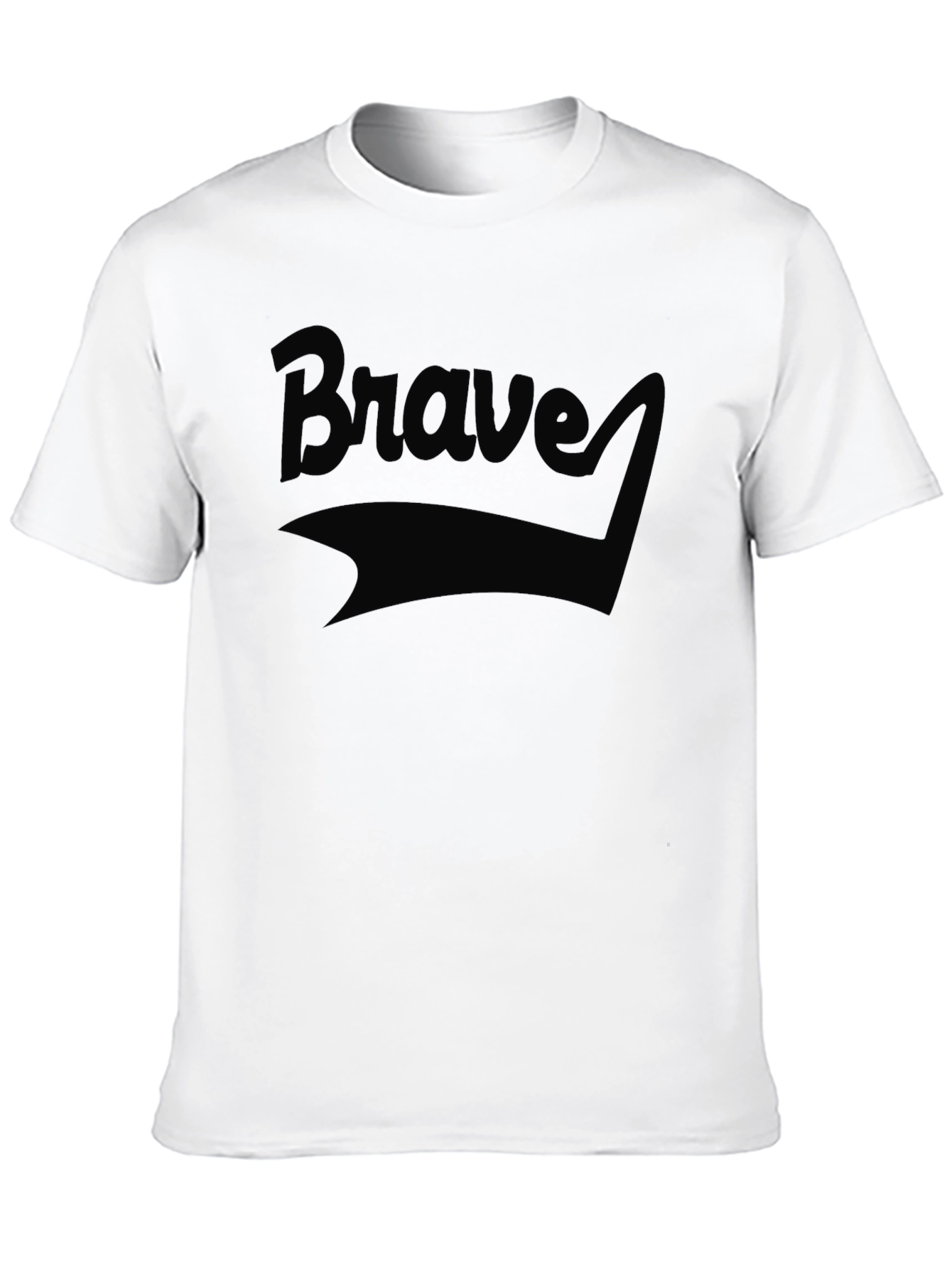 Brave Graphic Tee - Stylish Everyday Comfort