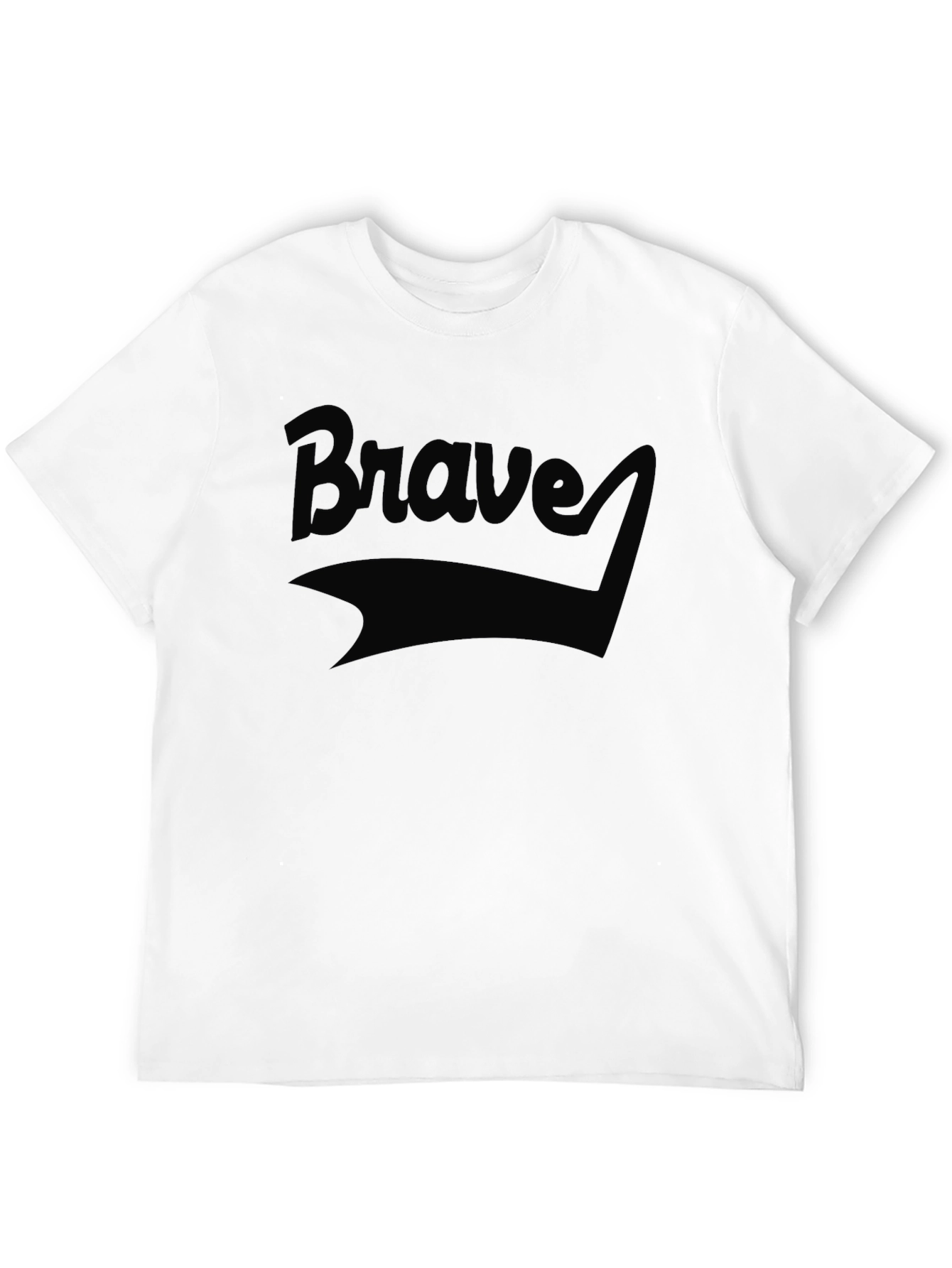 Brave Graphic Tee - Stylish Everyday Comfort