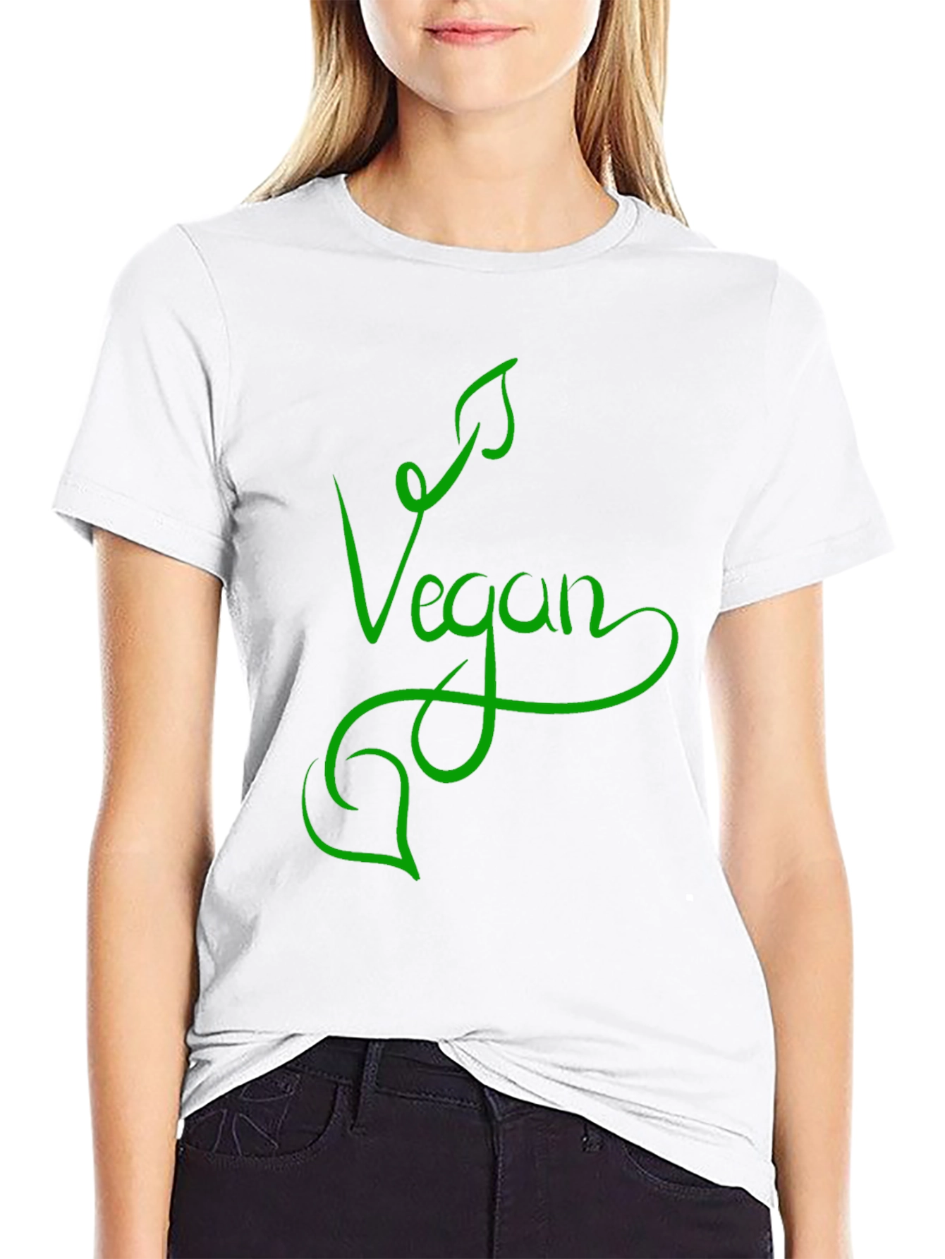 Vegan Graphic Tee - Stylish & Sustainable