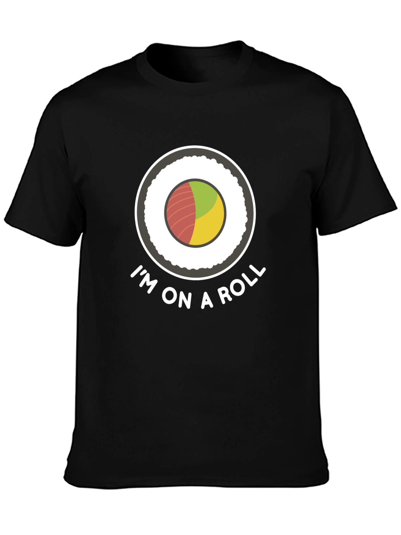 Sushi Roll T-Shirt - Funny Foodie Tee