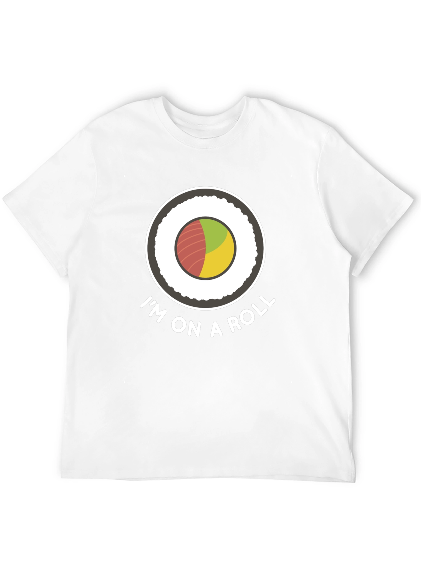 Sushi Roll T-Shirt - Funny Foodie Tee