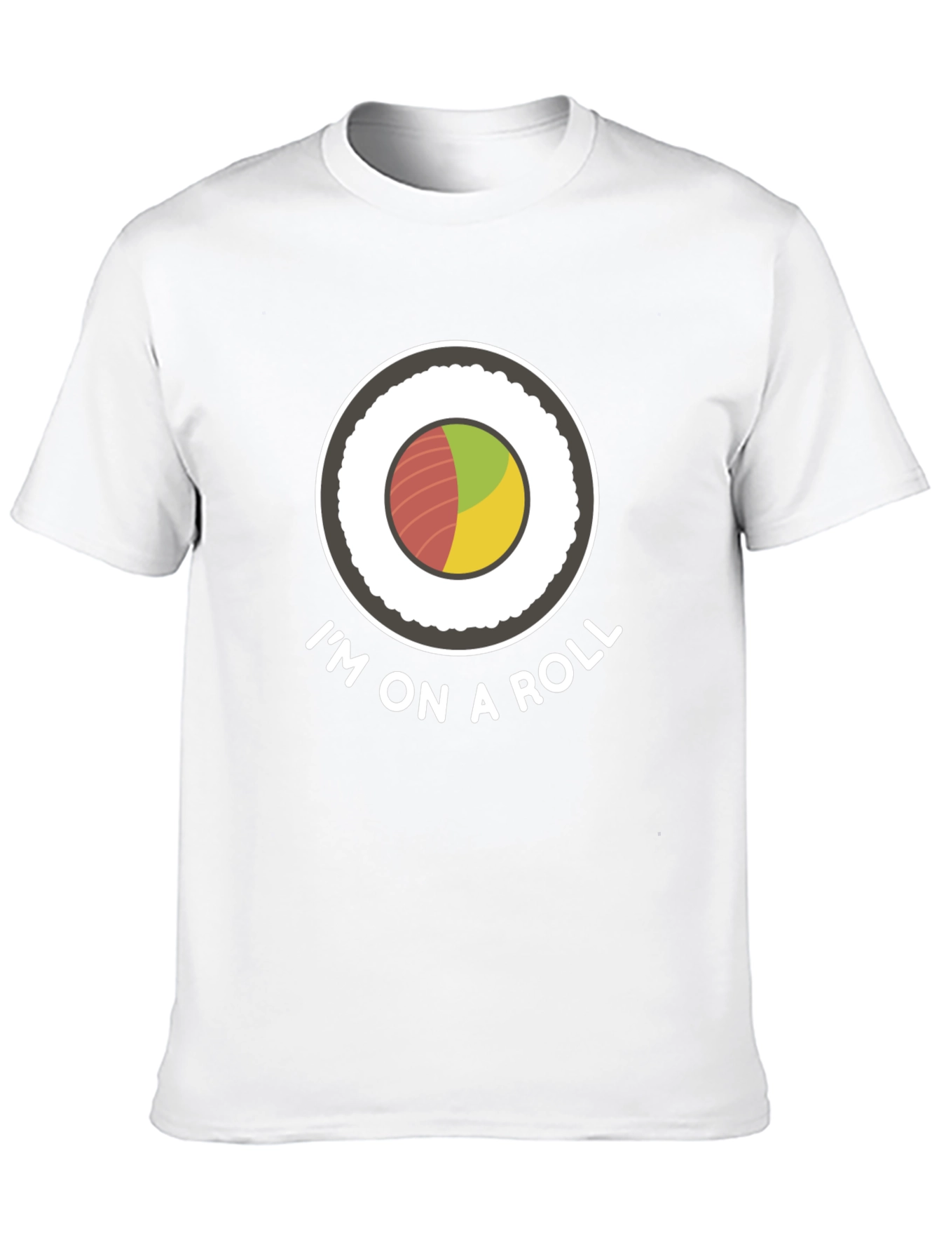 Sushi Roll T-Shirt - Funny Foodie Tee