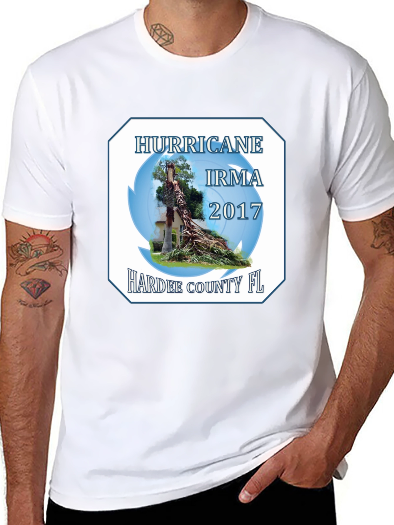 Hurricane Irma 2017 Hardee County FL T-Shirt