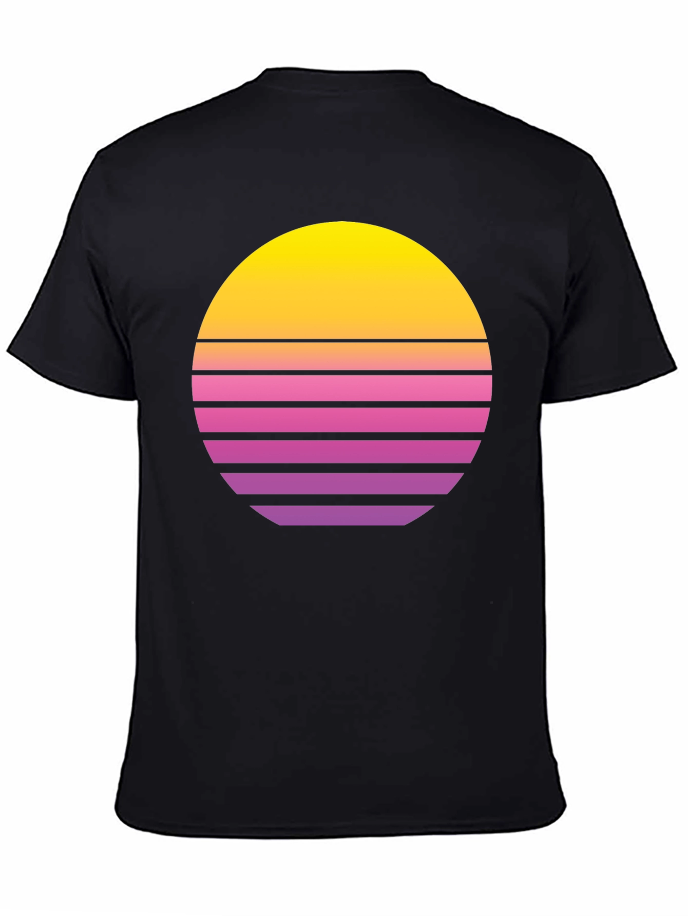 Retro Sunset Graphic T-Shirt - Stylish Comfort