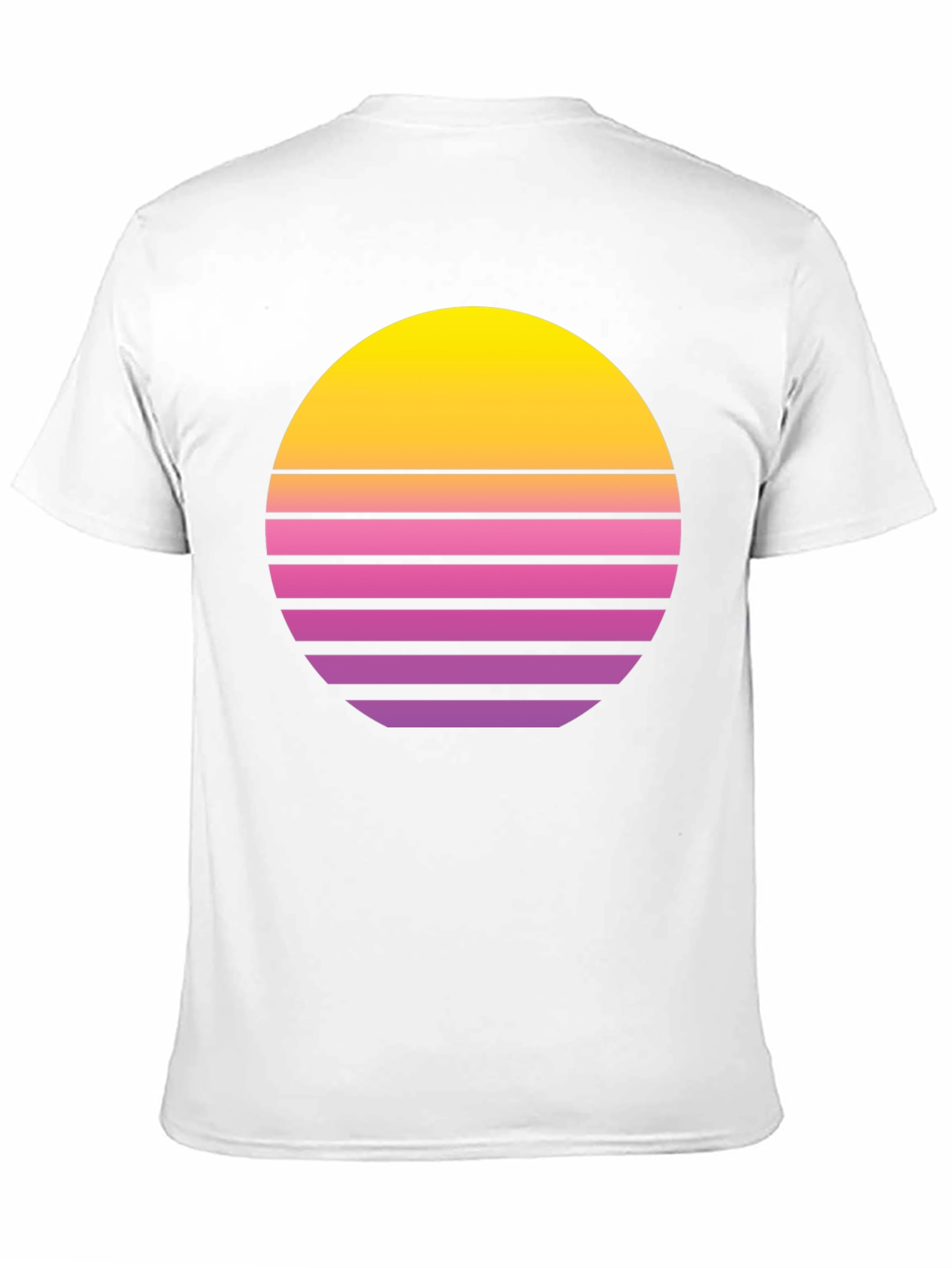 Retro Sunset Graphic T-Shirt - Stylish Comfort