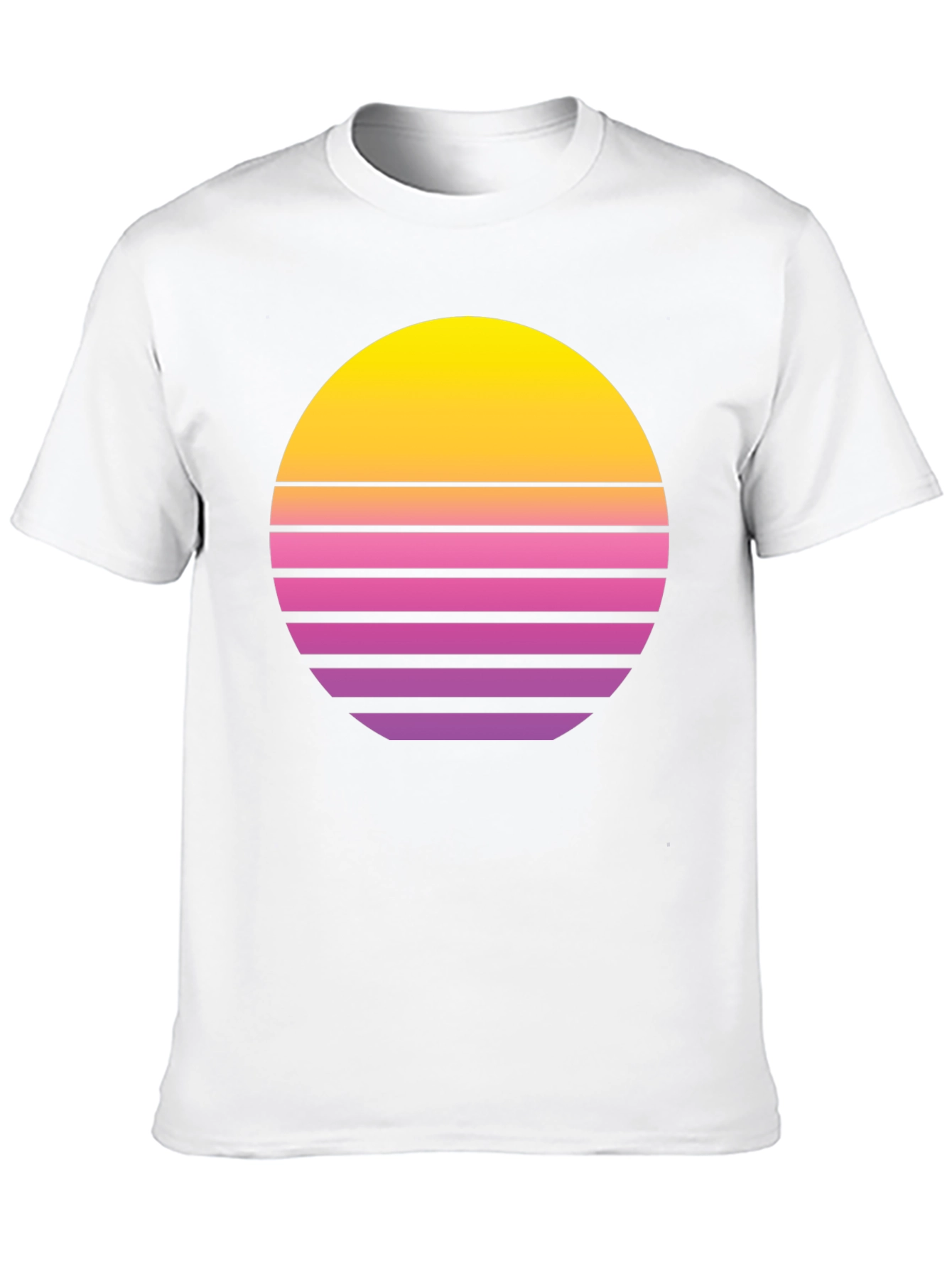 Retro Sunset Graphic T-Shirt - Stylish Comfort