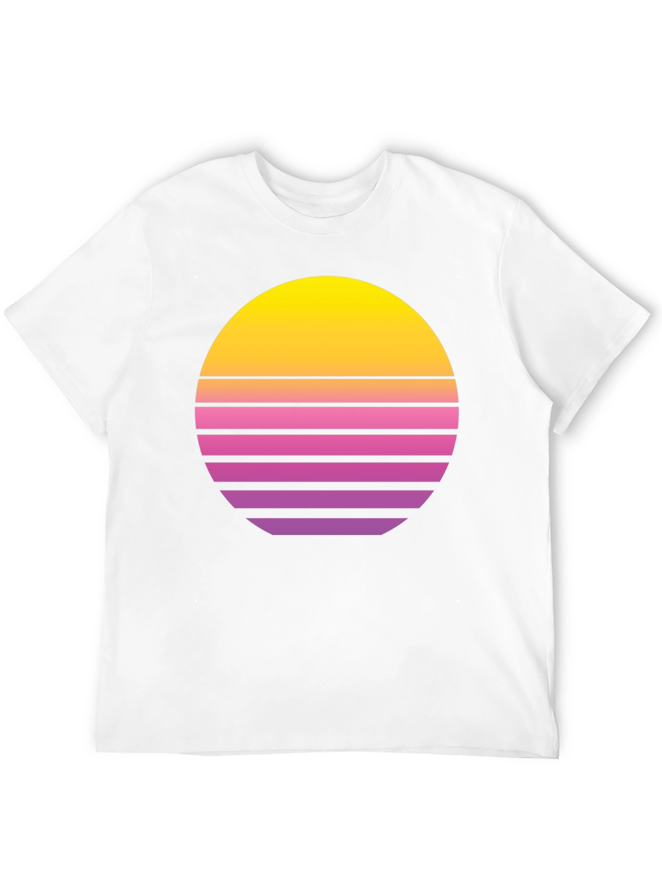 Retro Sunset Graphic T-Shirt - Stylish Comfort