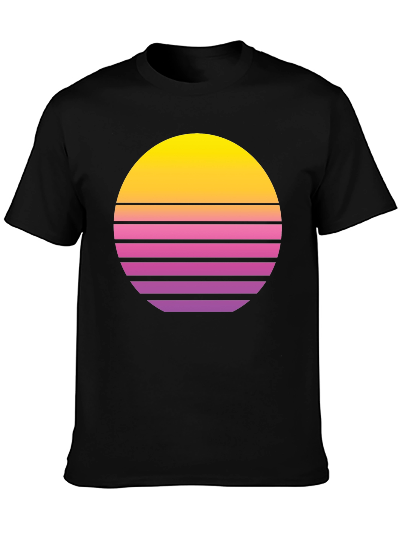 Retro Sunset Graphic T-Shirt - Stylish Comfort