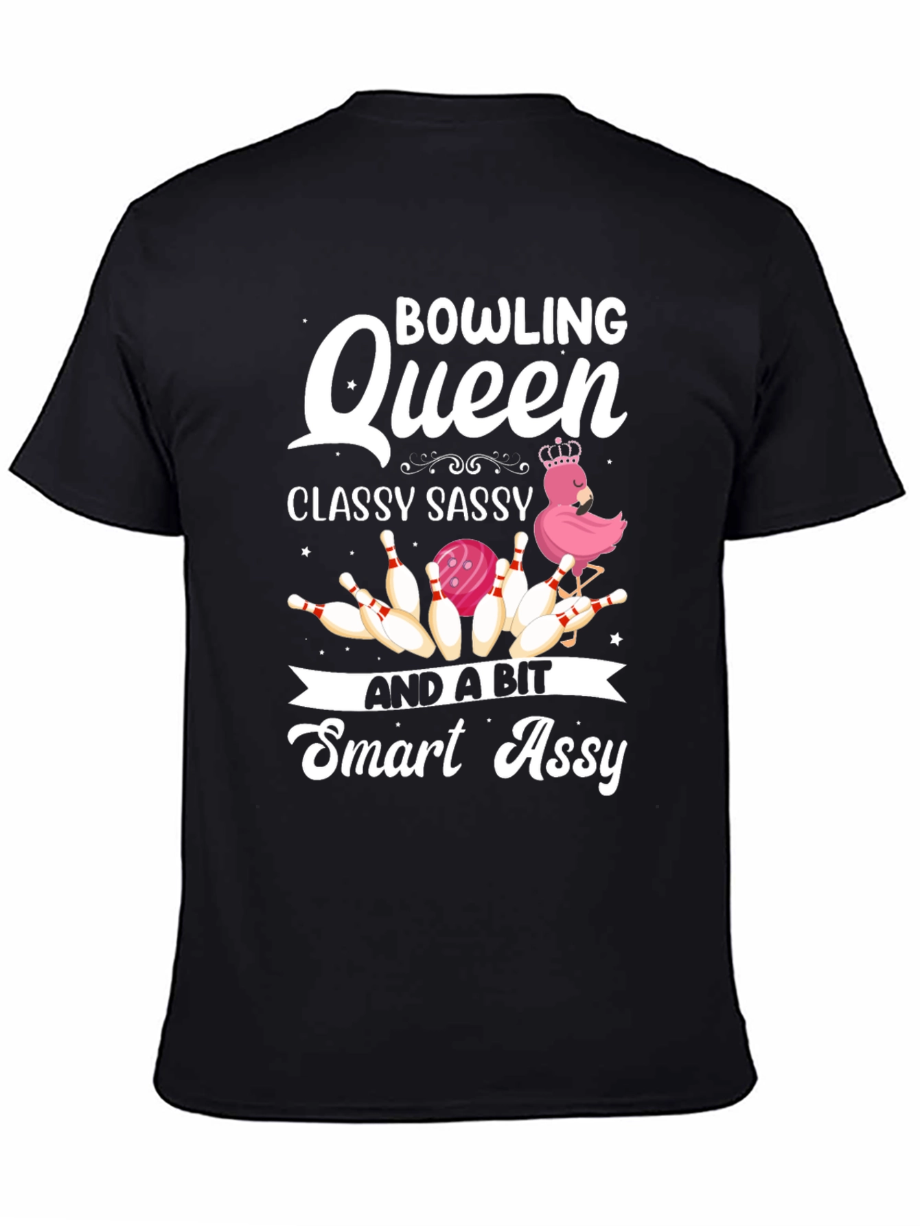Bowling Queen Graphic T-Shirt