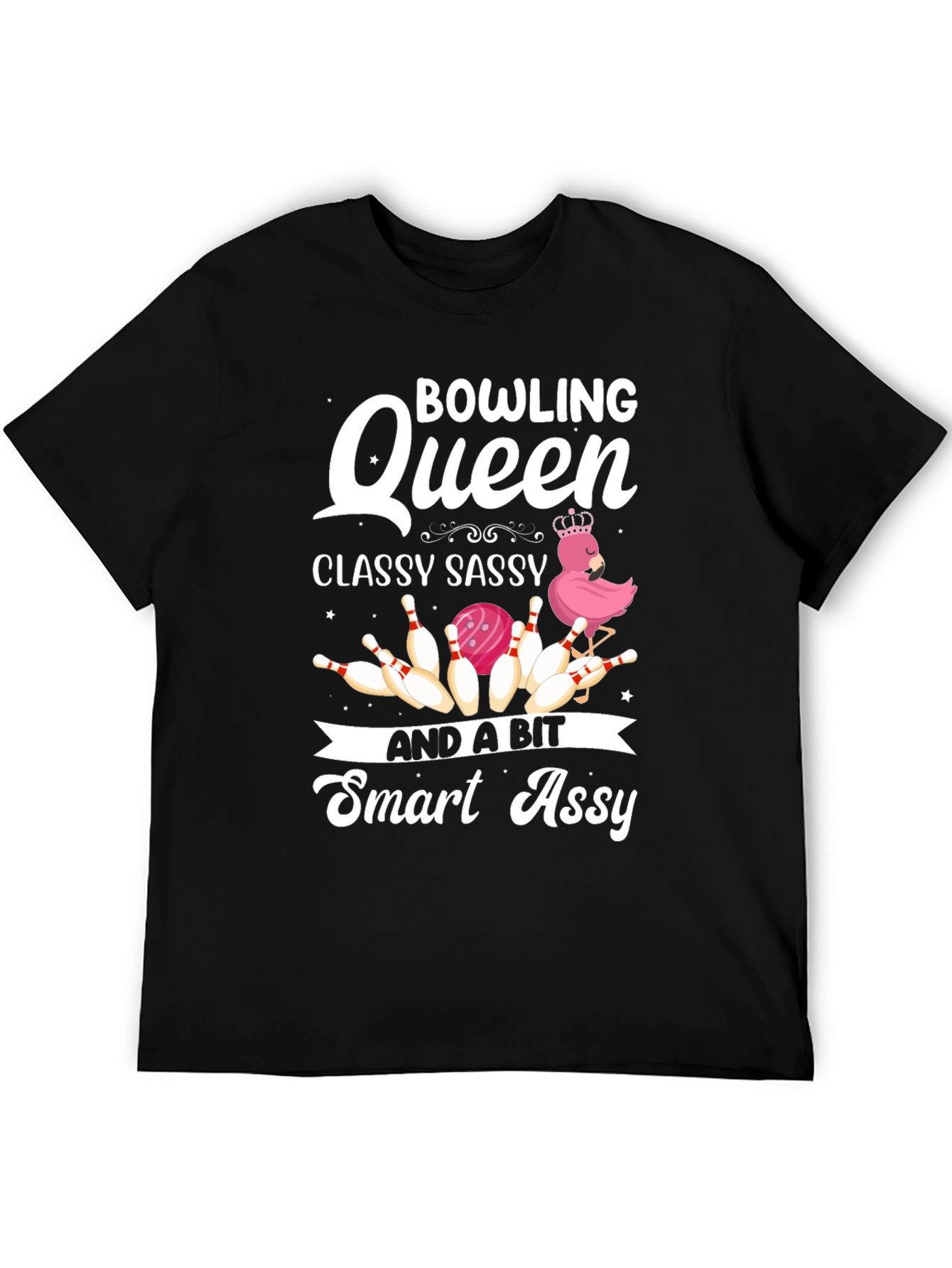 Bowling Queen Graphic T-Shirt