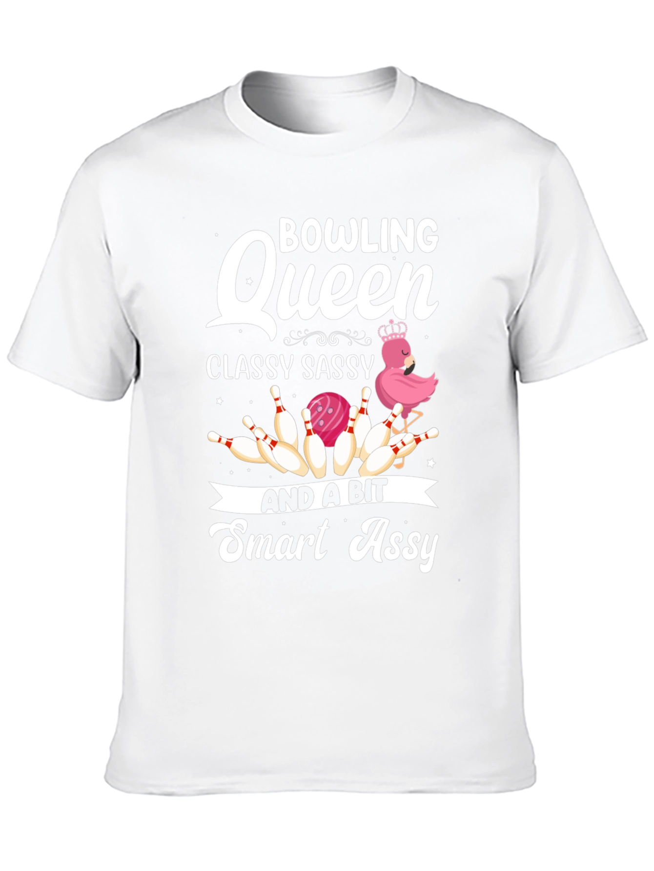 Bowling Queen Graphic T-Shirt
