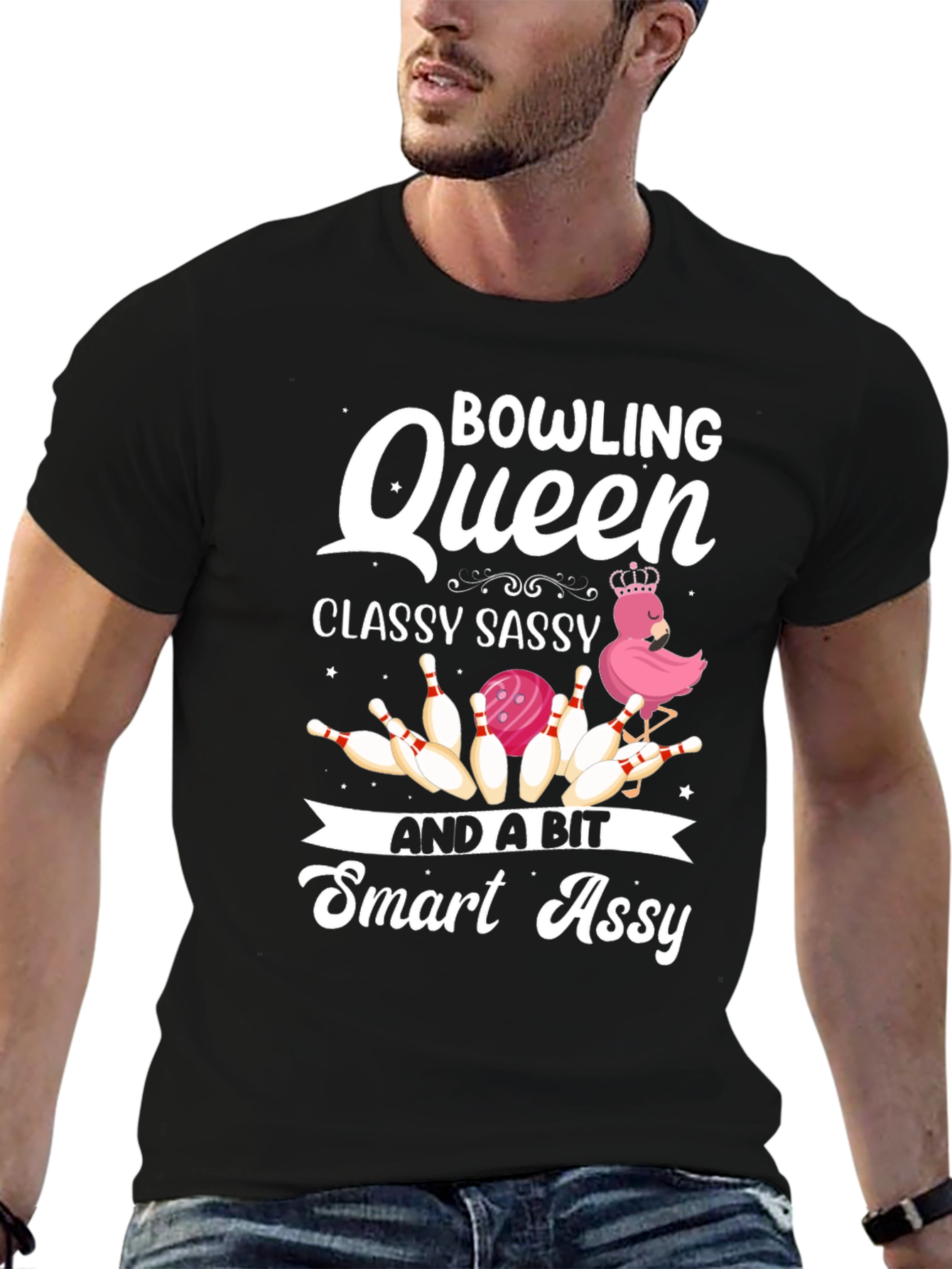 Bowling Queen Graphic T-Shirt
