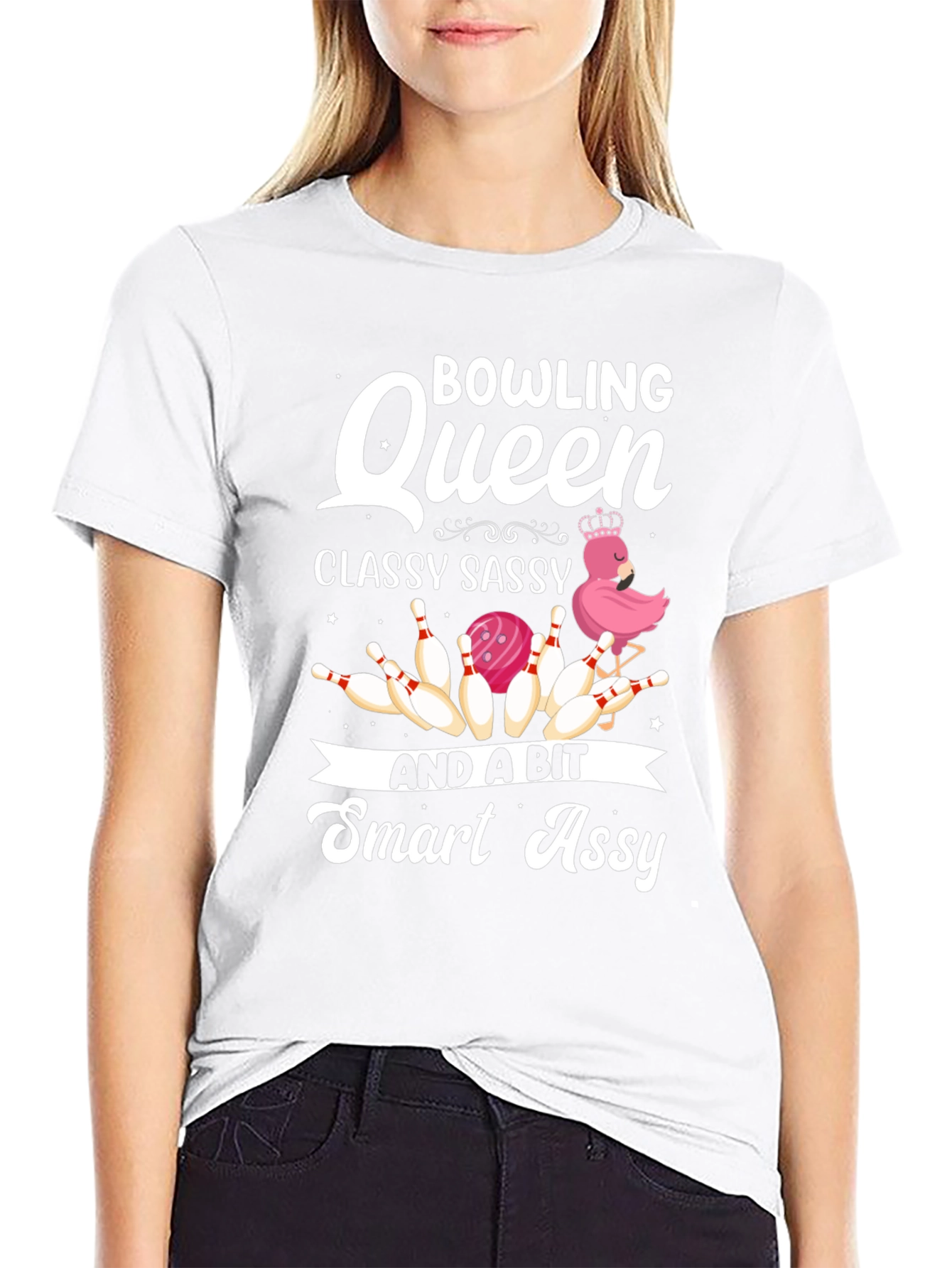Bowling Queen Graphic T-Shirt