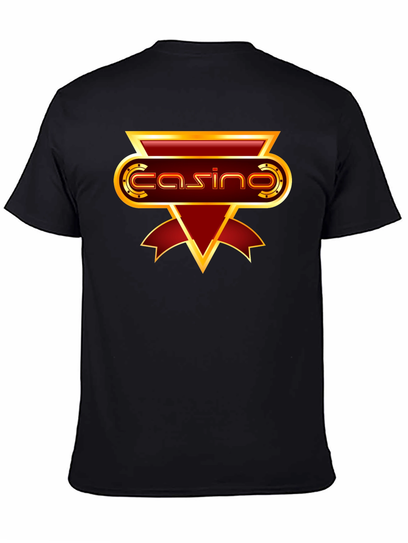 Casino Graphic T-Shirt - Black