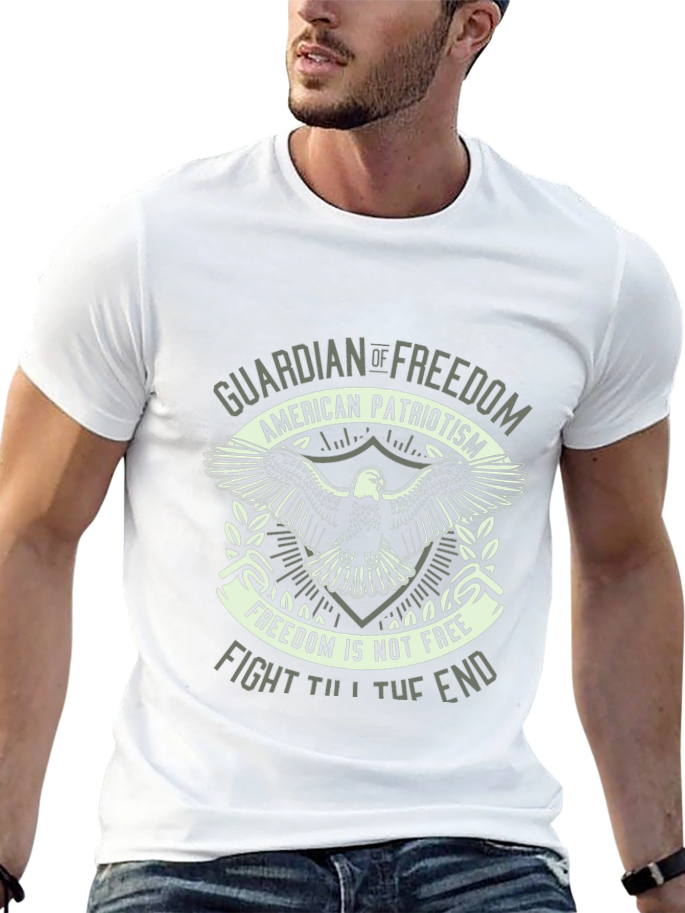 Guardian of Freedom Patriotic T-Shirt