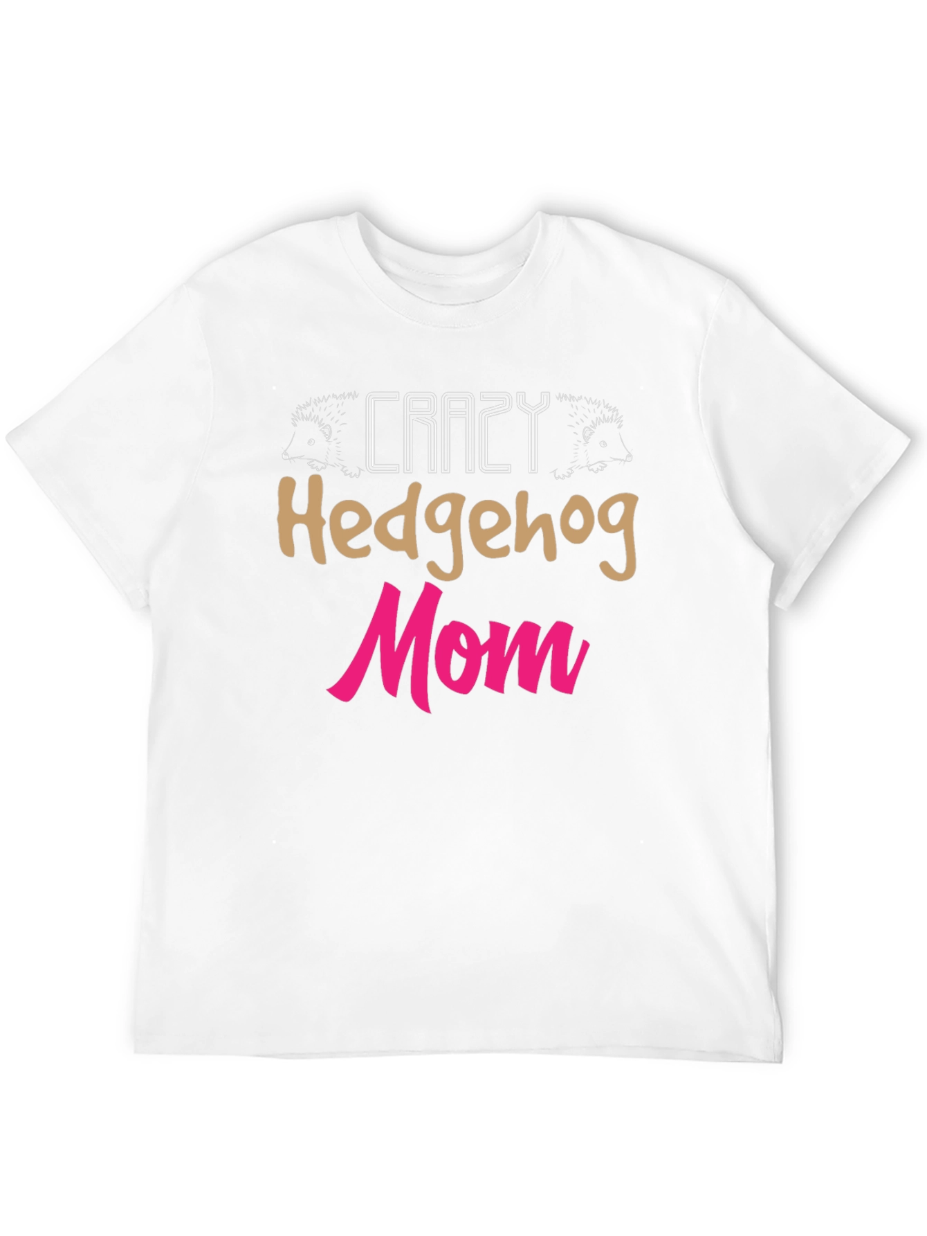 Crazy Hedgehog Mom Graphic Tee