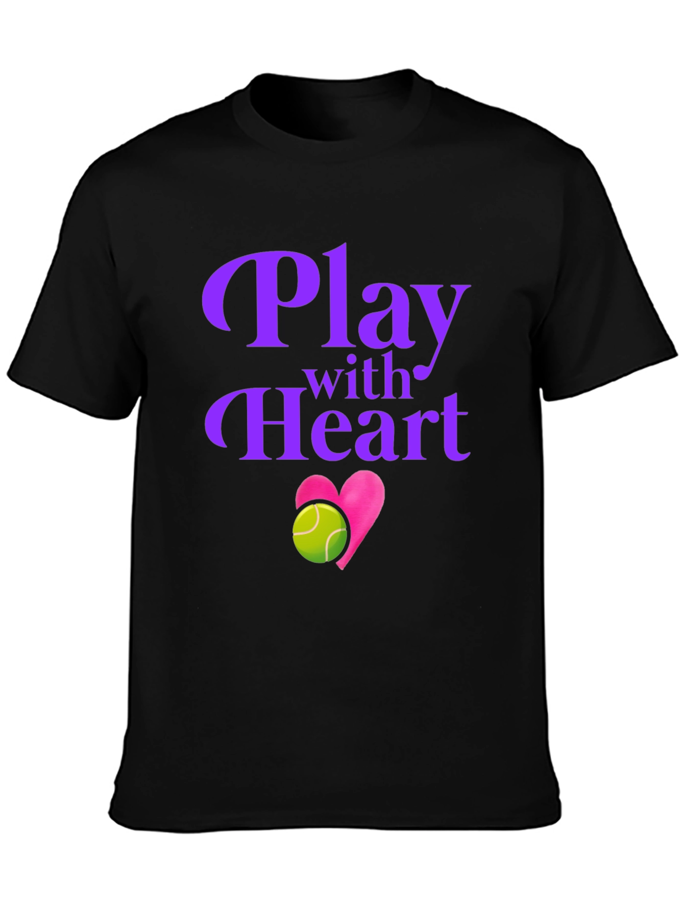 Play with Heart Tennis T-Shirt