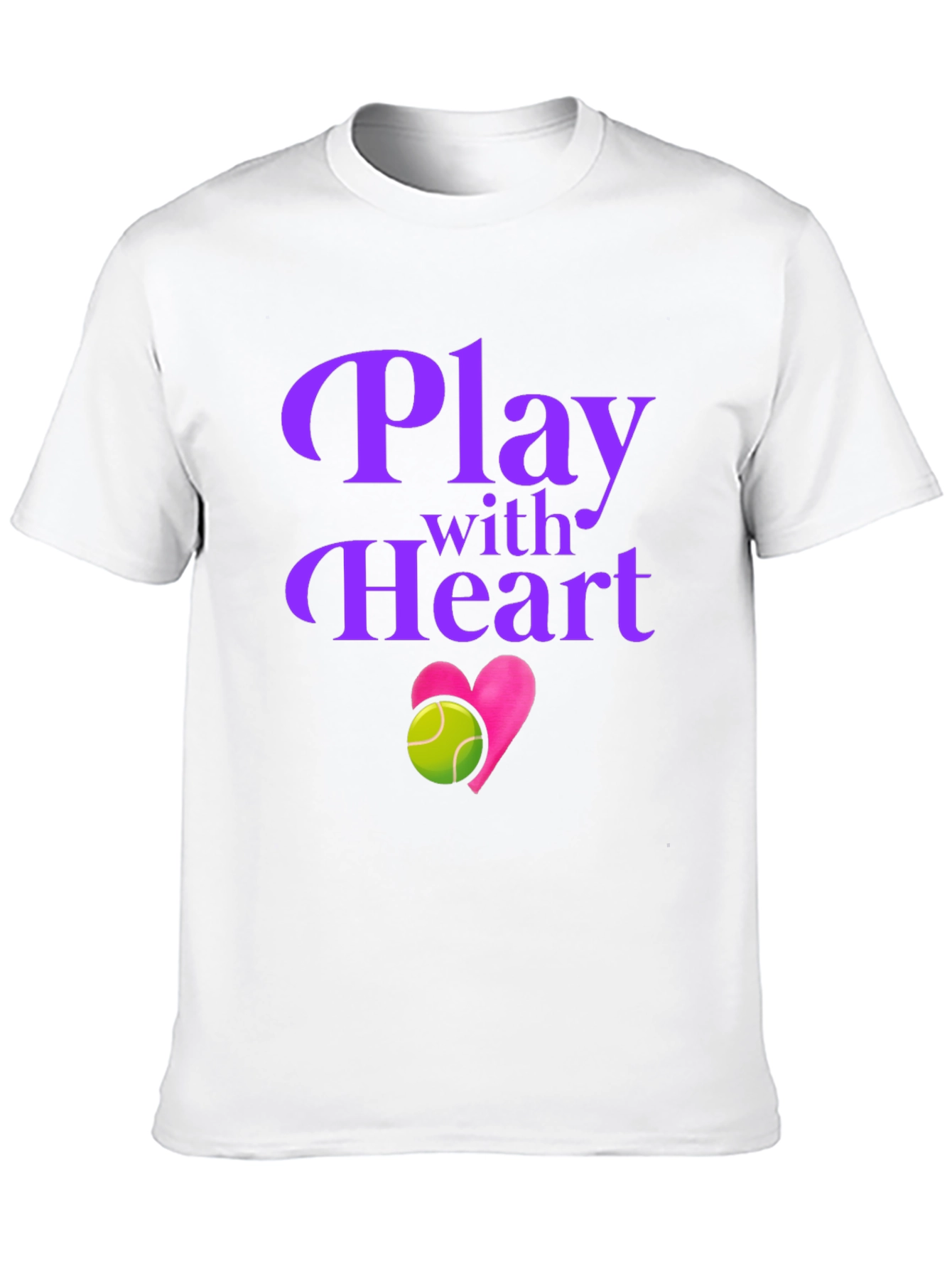 Play with Heart Tennis T-Shirt