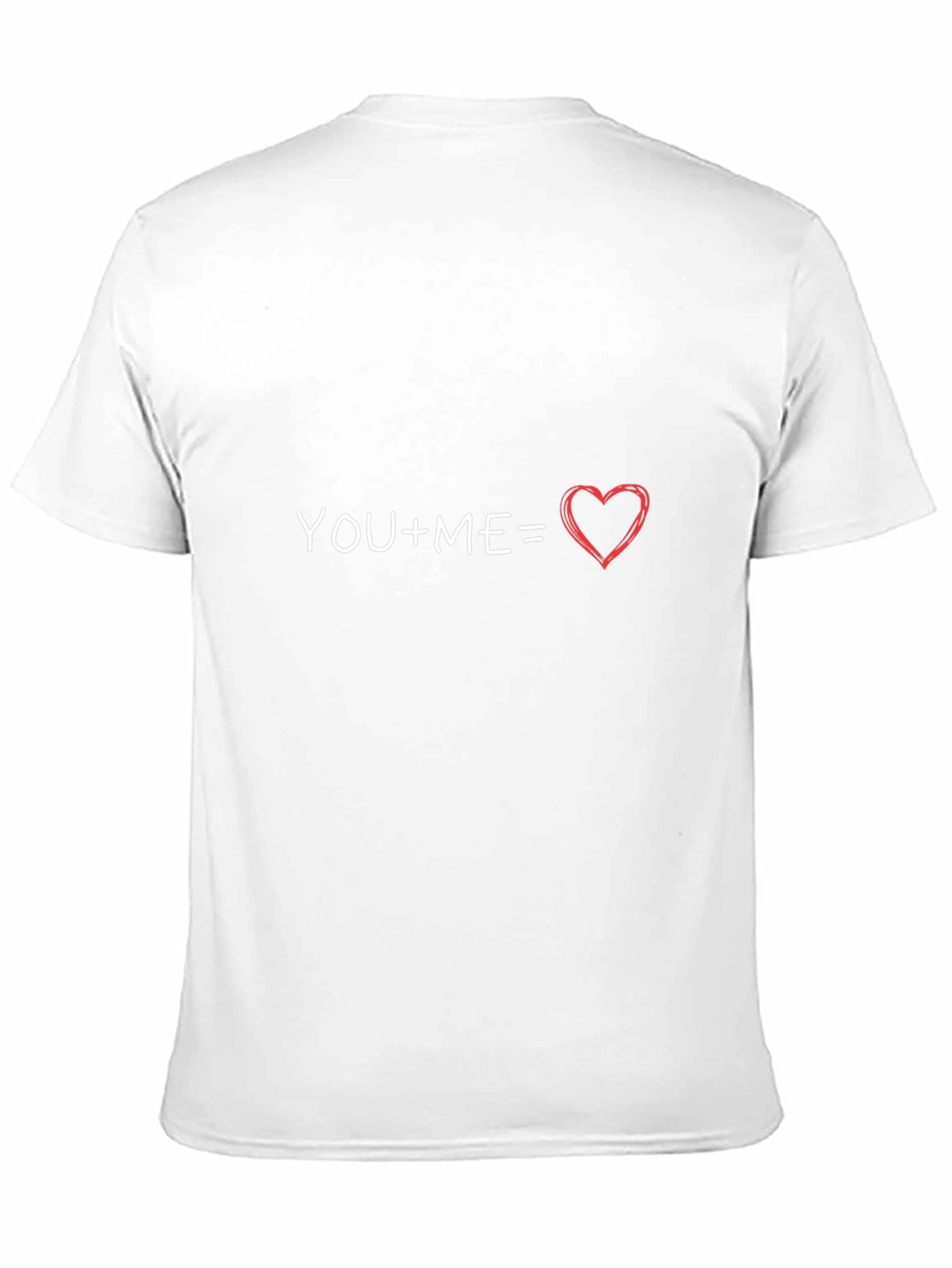 You + Me = Love Graphic Tee