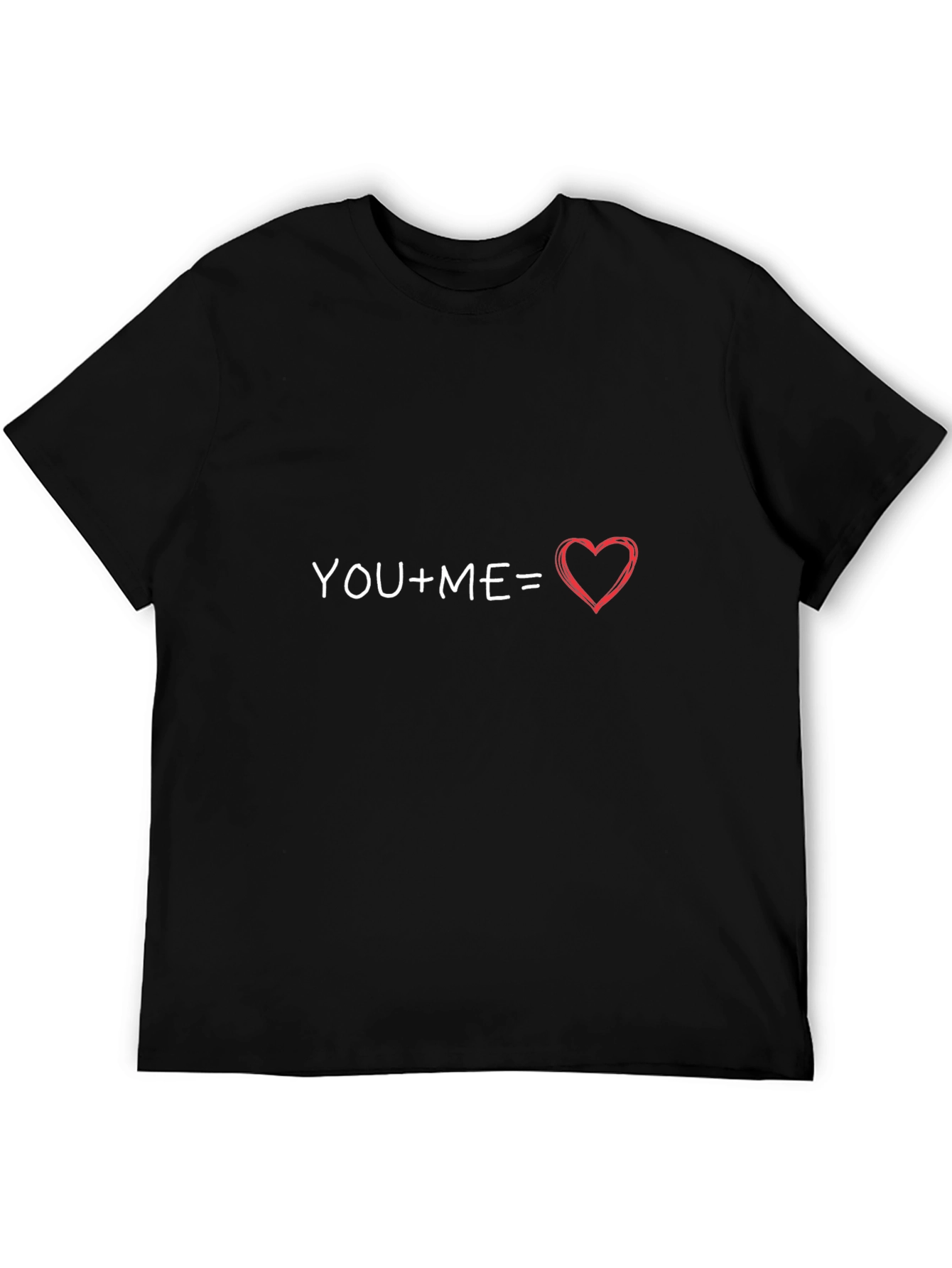 You + Me = Love Graphic Tee