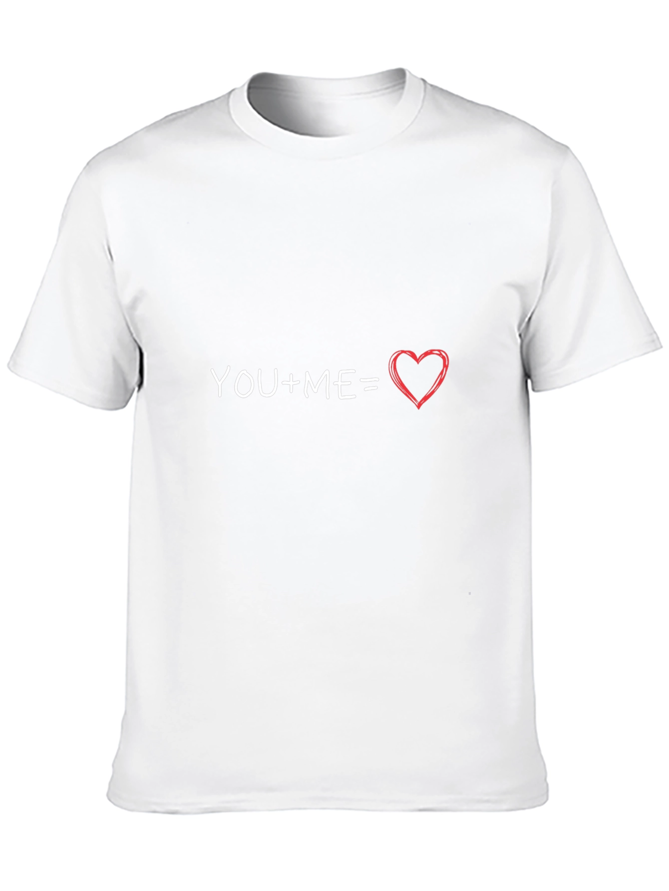 You + Me = Love Graphic Tee
