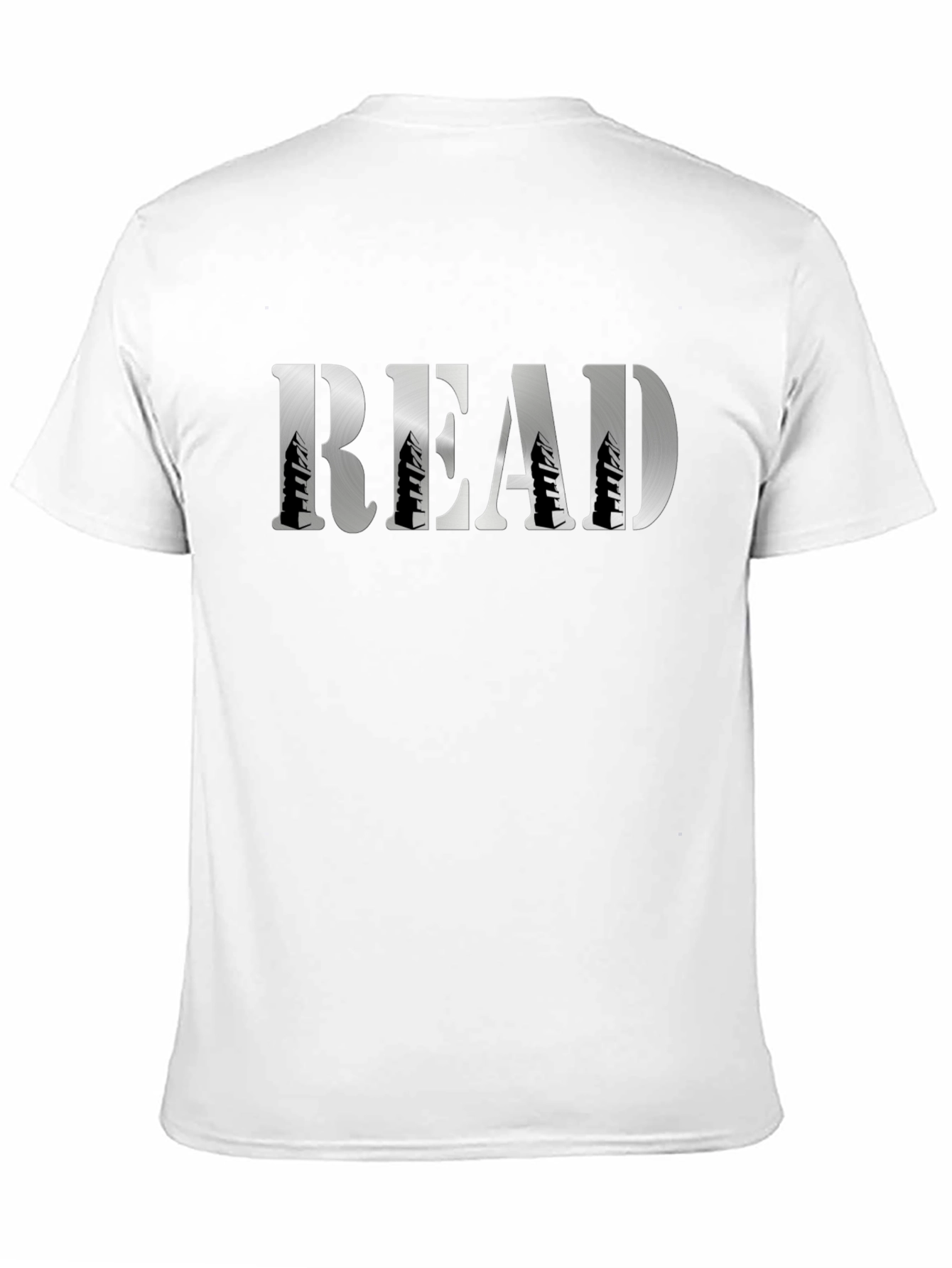 Read Forest Graphic Tee - Black Cotton T-Shirt