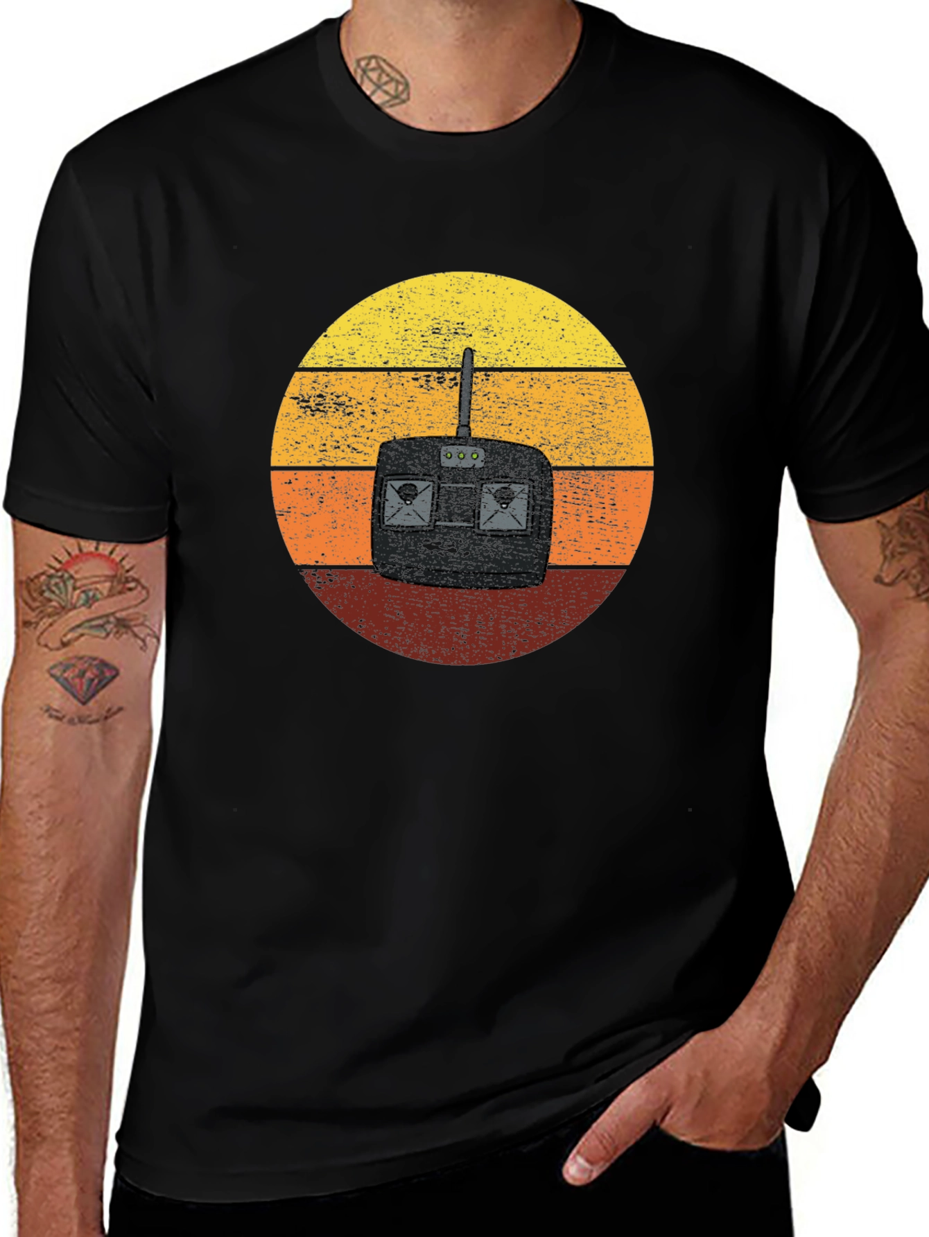 Retro RC Controller T-Shirt