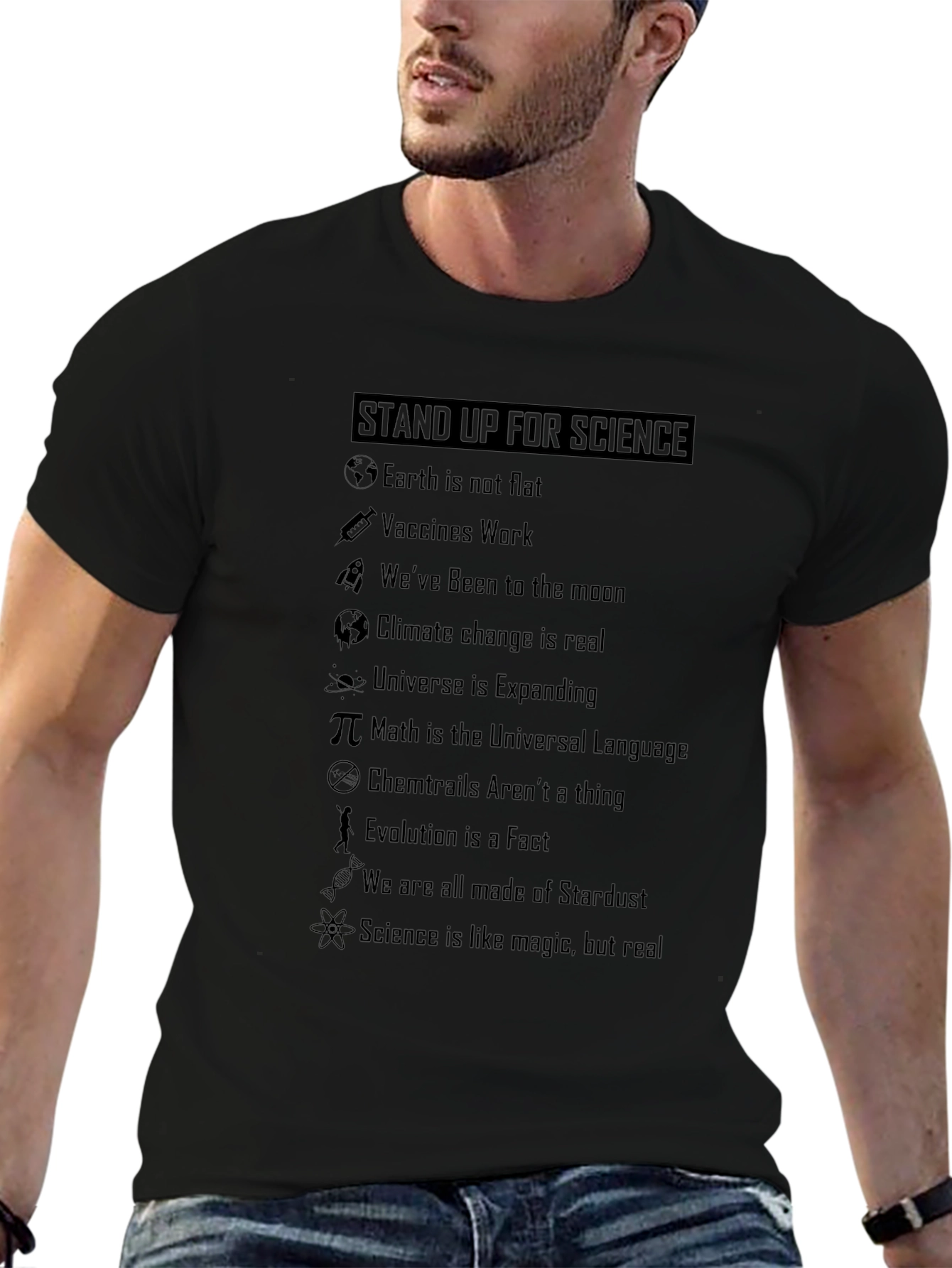 Stand Up For Science Graphic T-Shirt