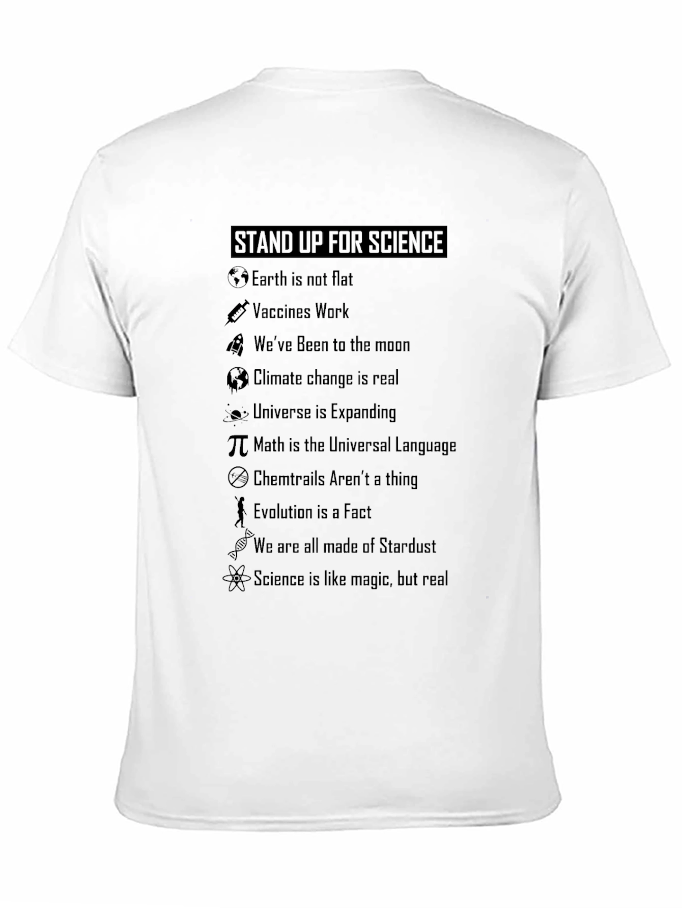 Stand Up For Science Graphic T-Shirt
