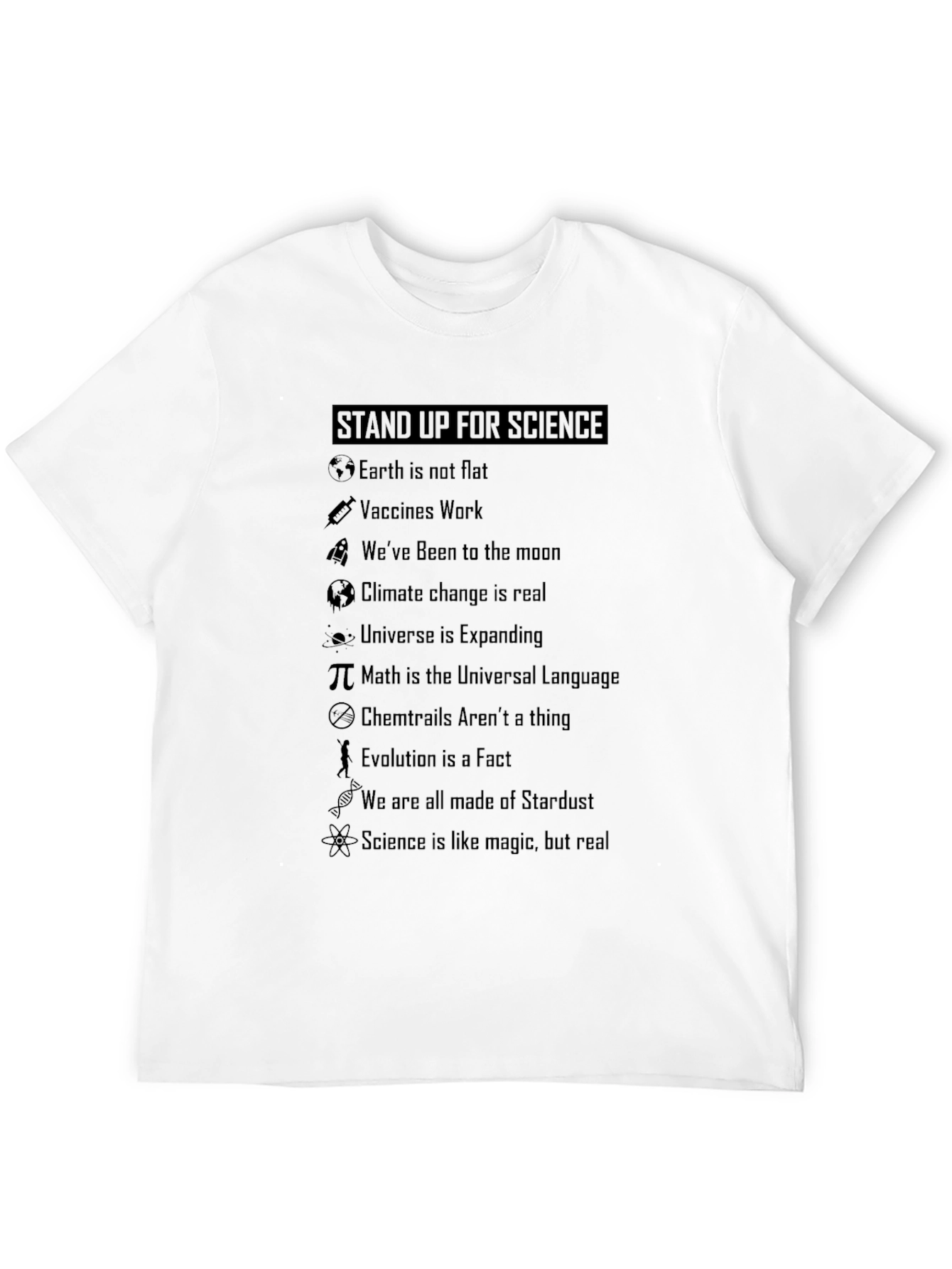 Stand Up For Science Graphic T-Shirt