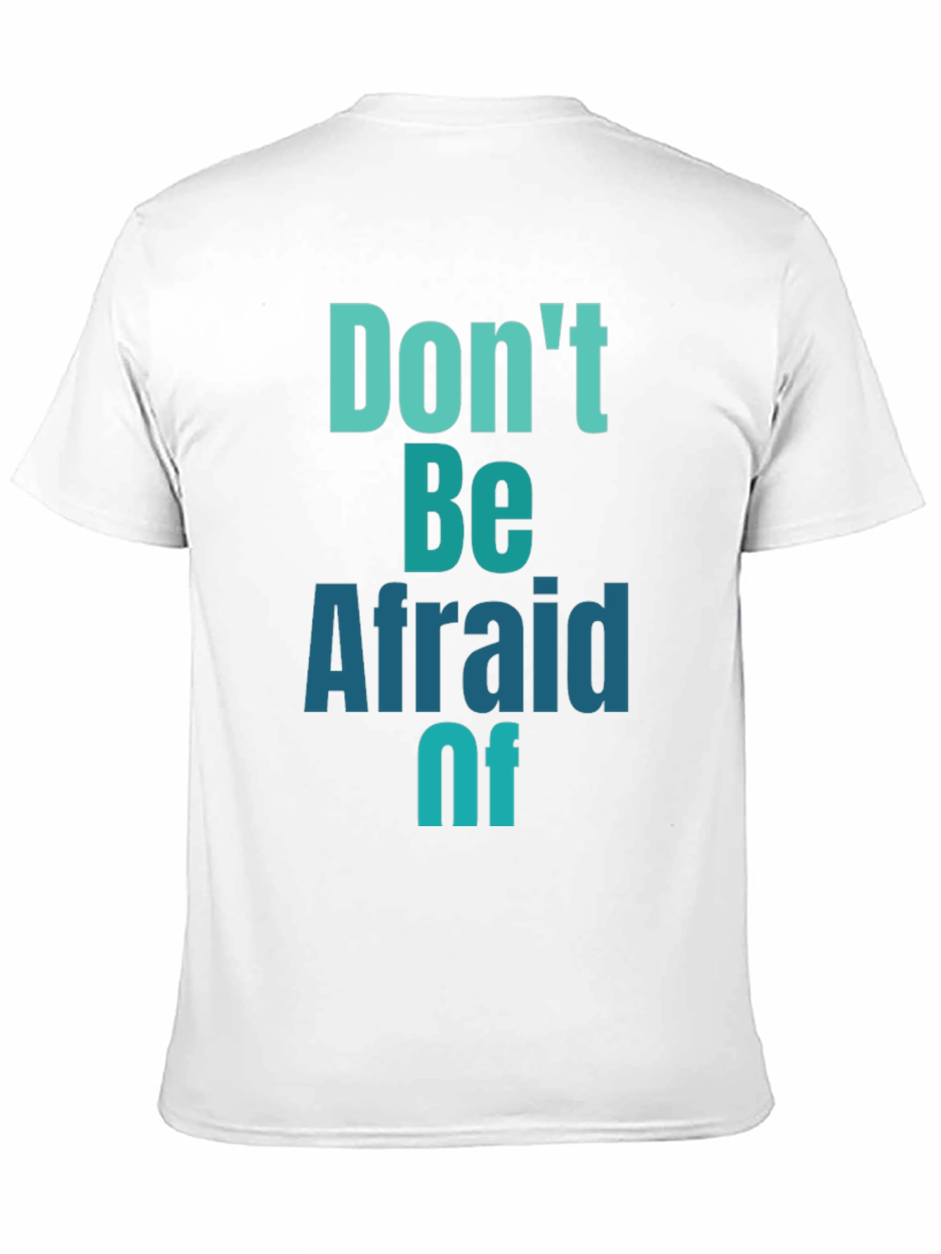 Dont Be Afraid Graphic Tee - Black
