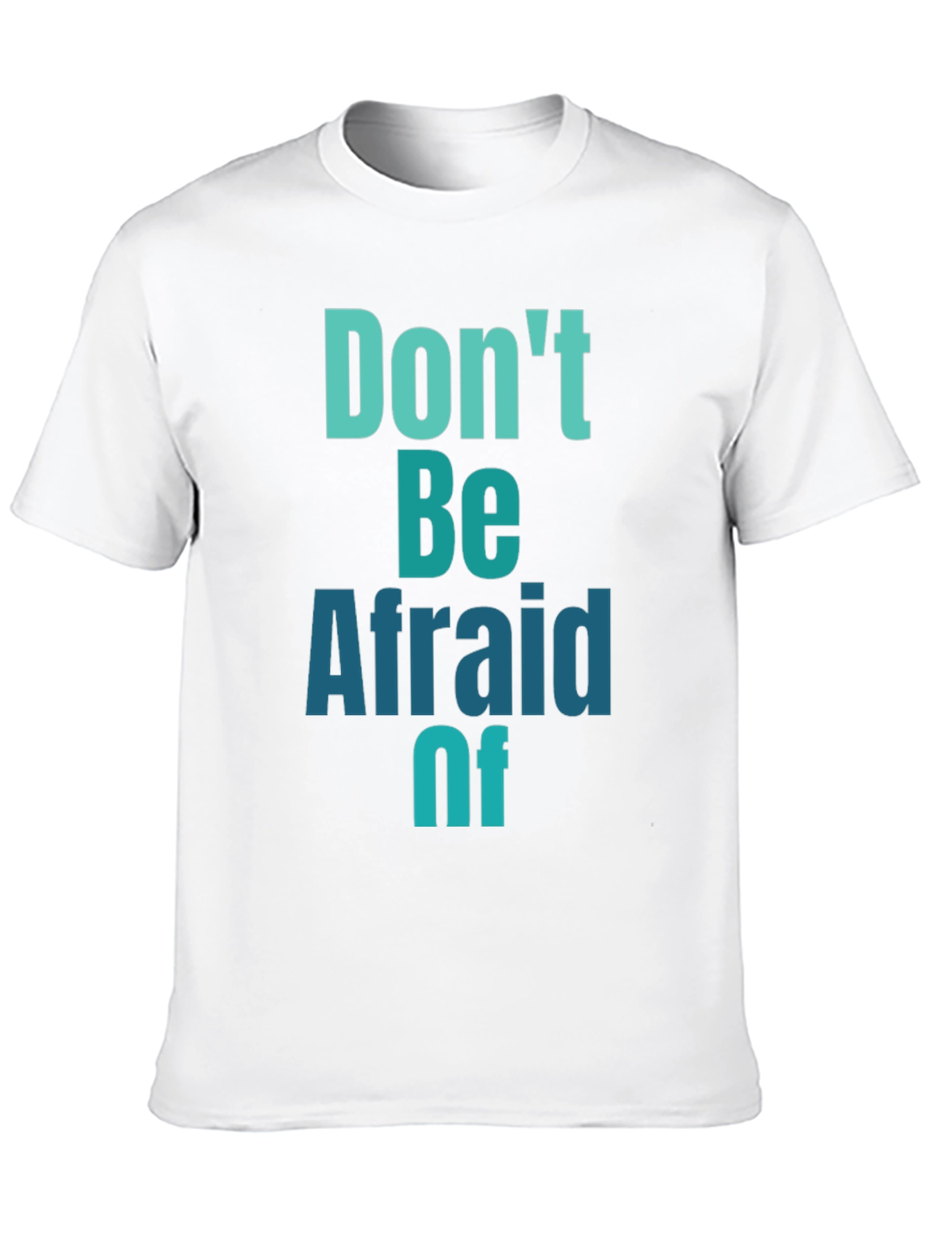 Dont Be Afraid Graphic Tee - Black