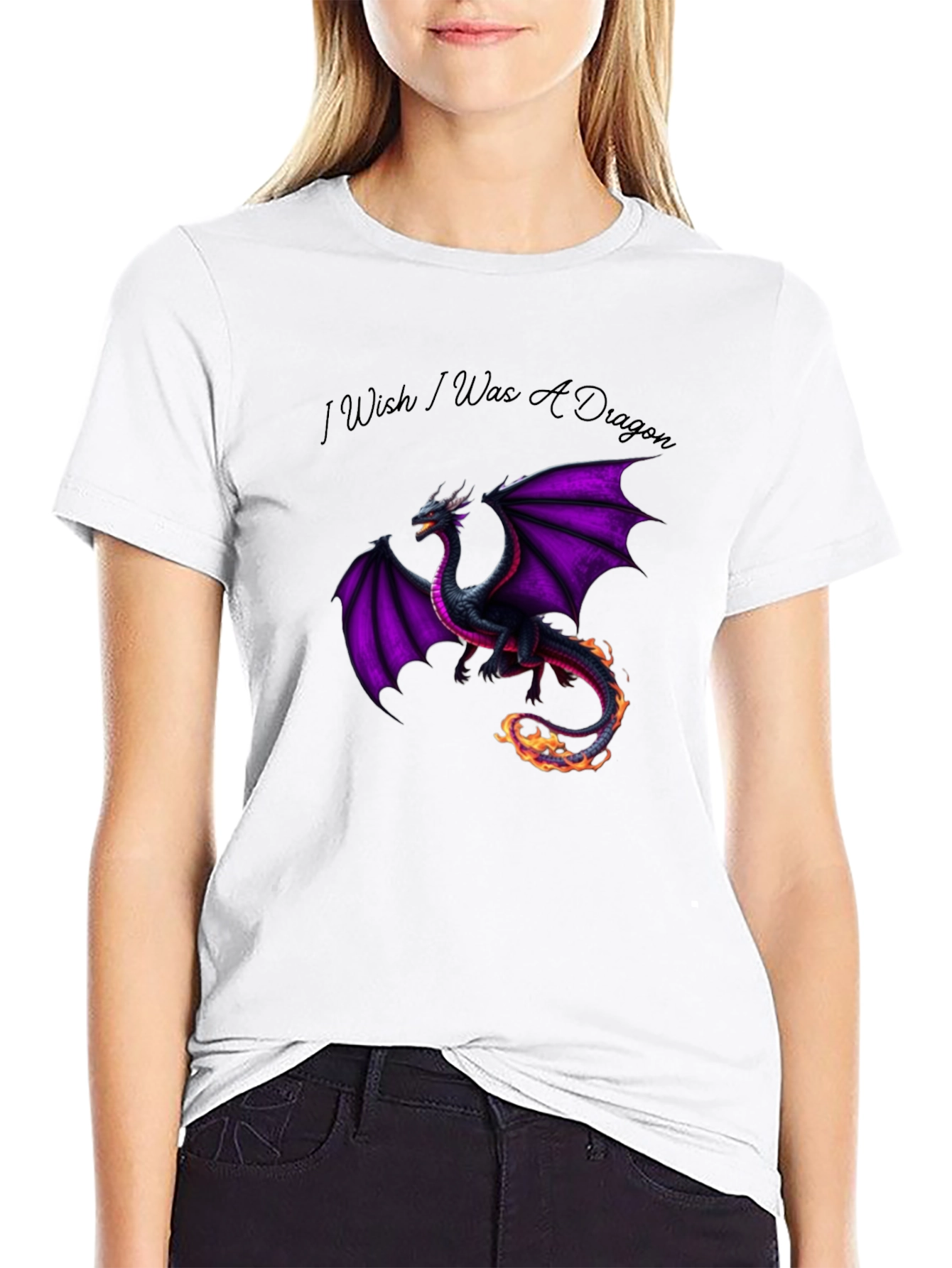 I Wish I Was A Dragon Graphic Tee