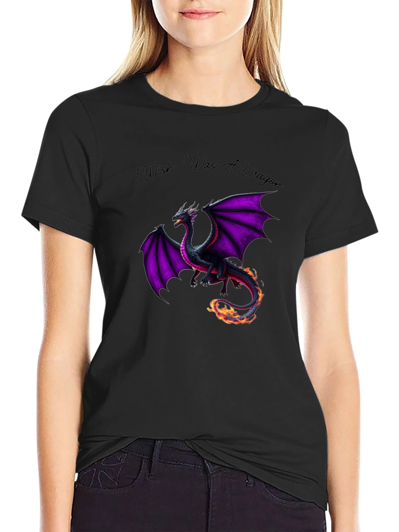 I Wish I Was A Dragon Graphic Tee