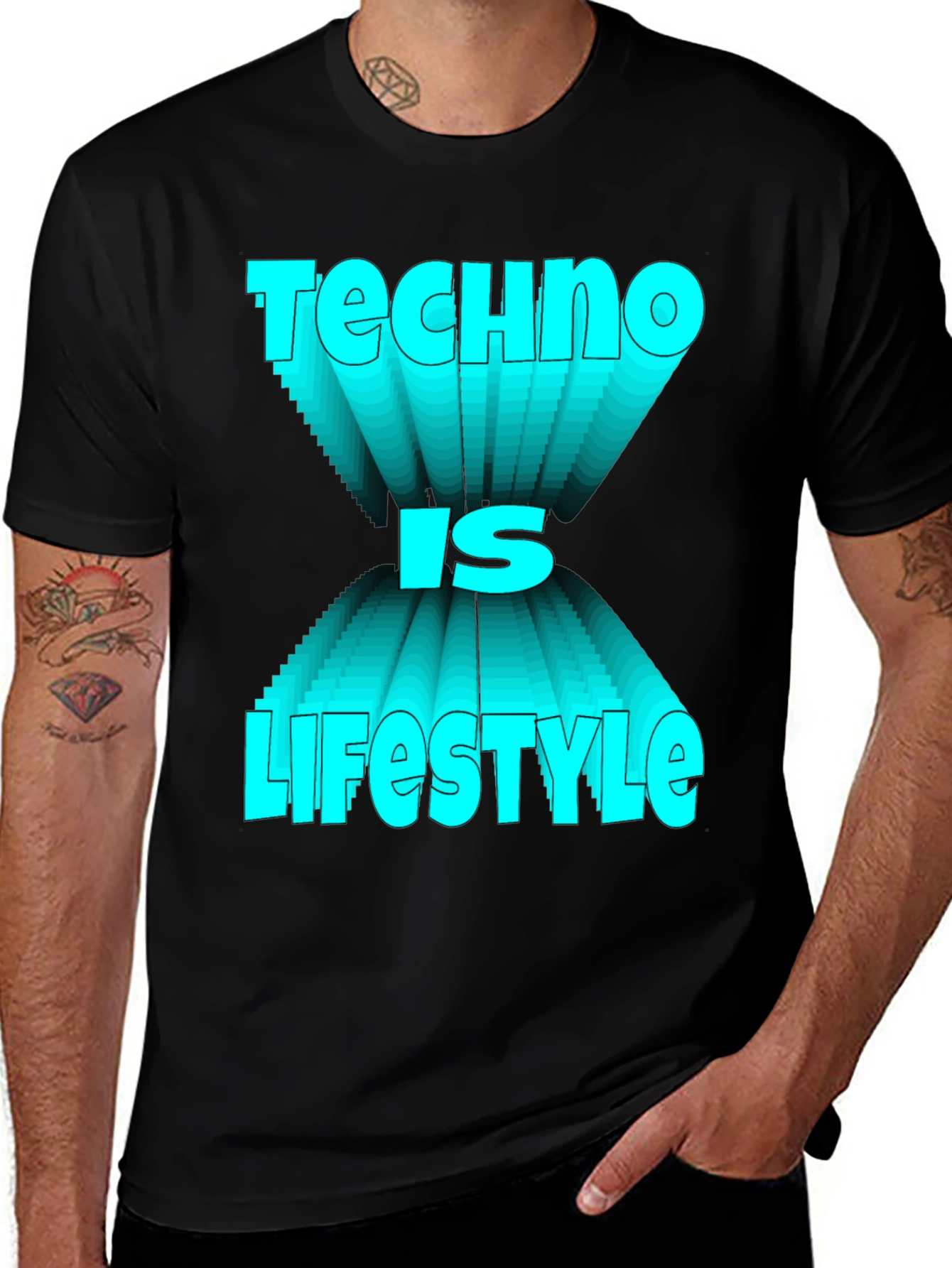 Techno is Lifestyle Graphic T-Shirt