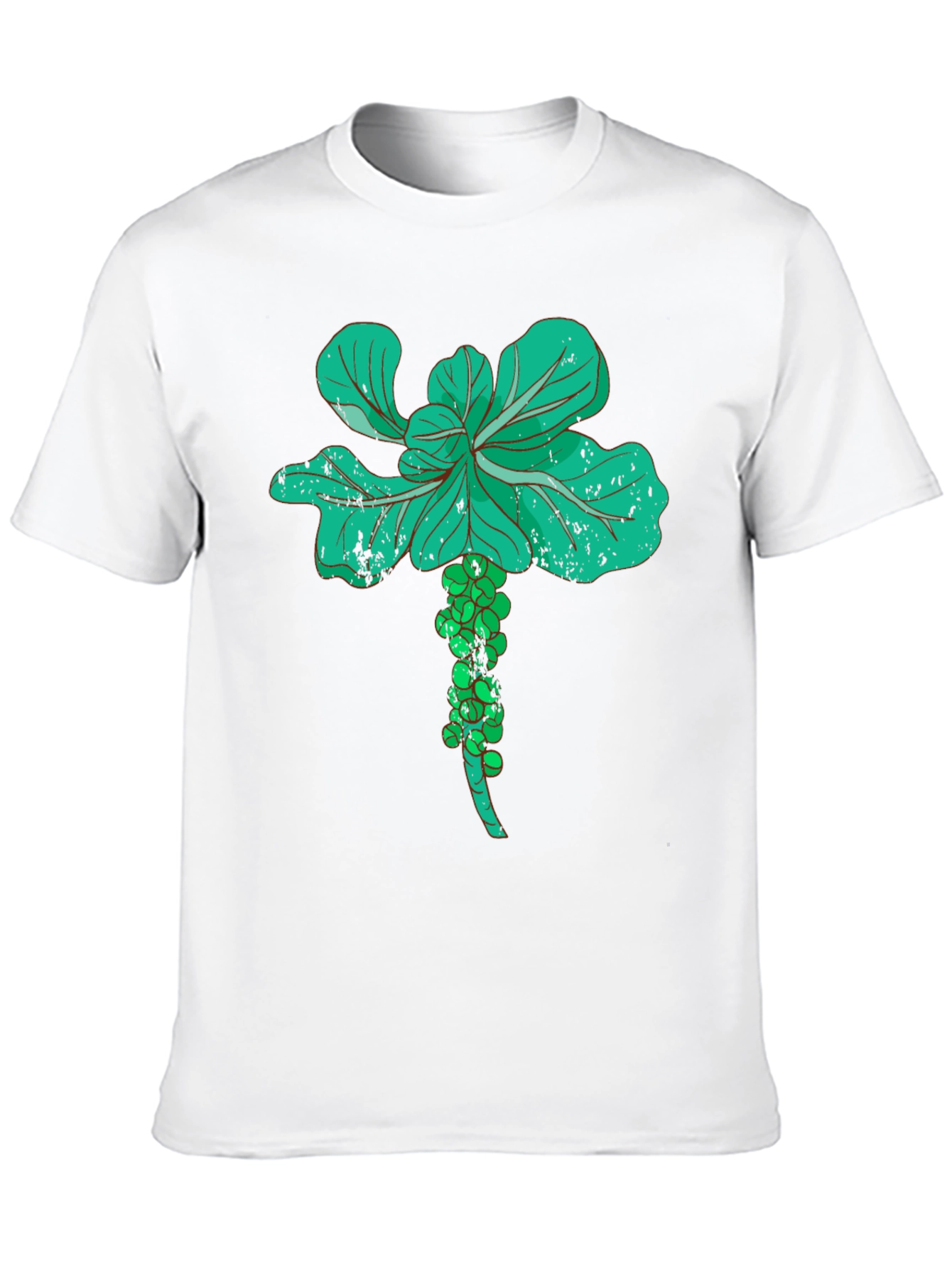 Brussels Sprouts Graphic Tee - Vegetable Lovers Black T-Shirt