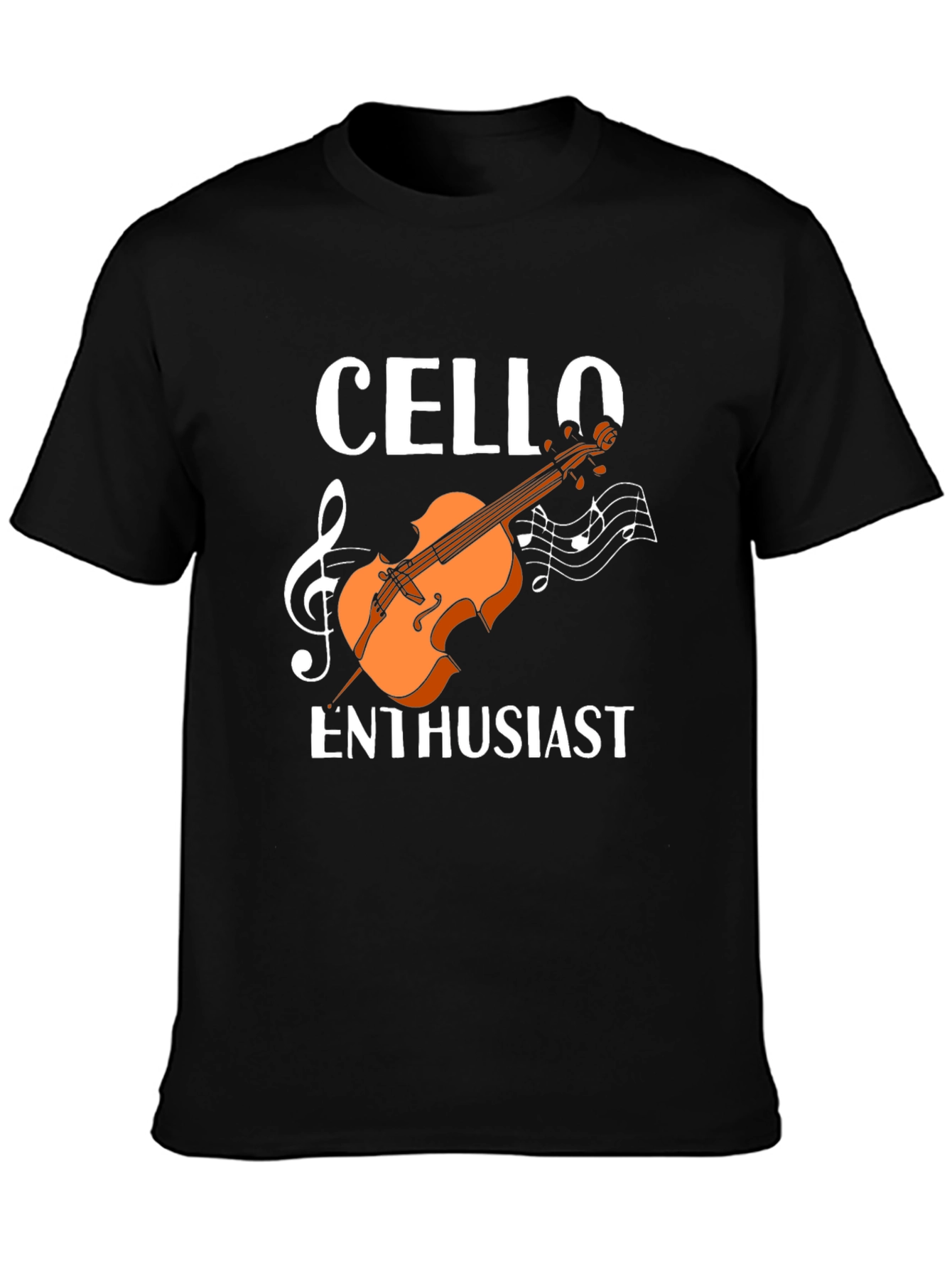 Cello Enthusiast Graphic T-Shirt