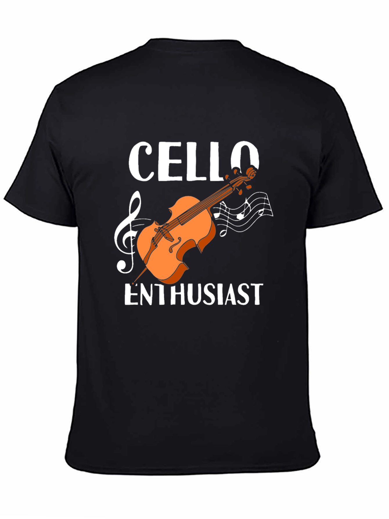 Cello Enthusiast Graphic T-Shirt