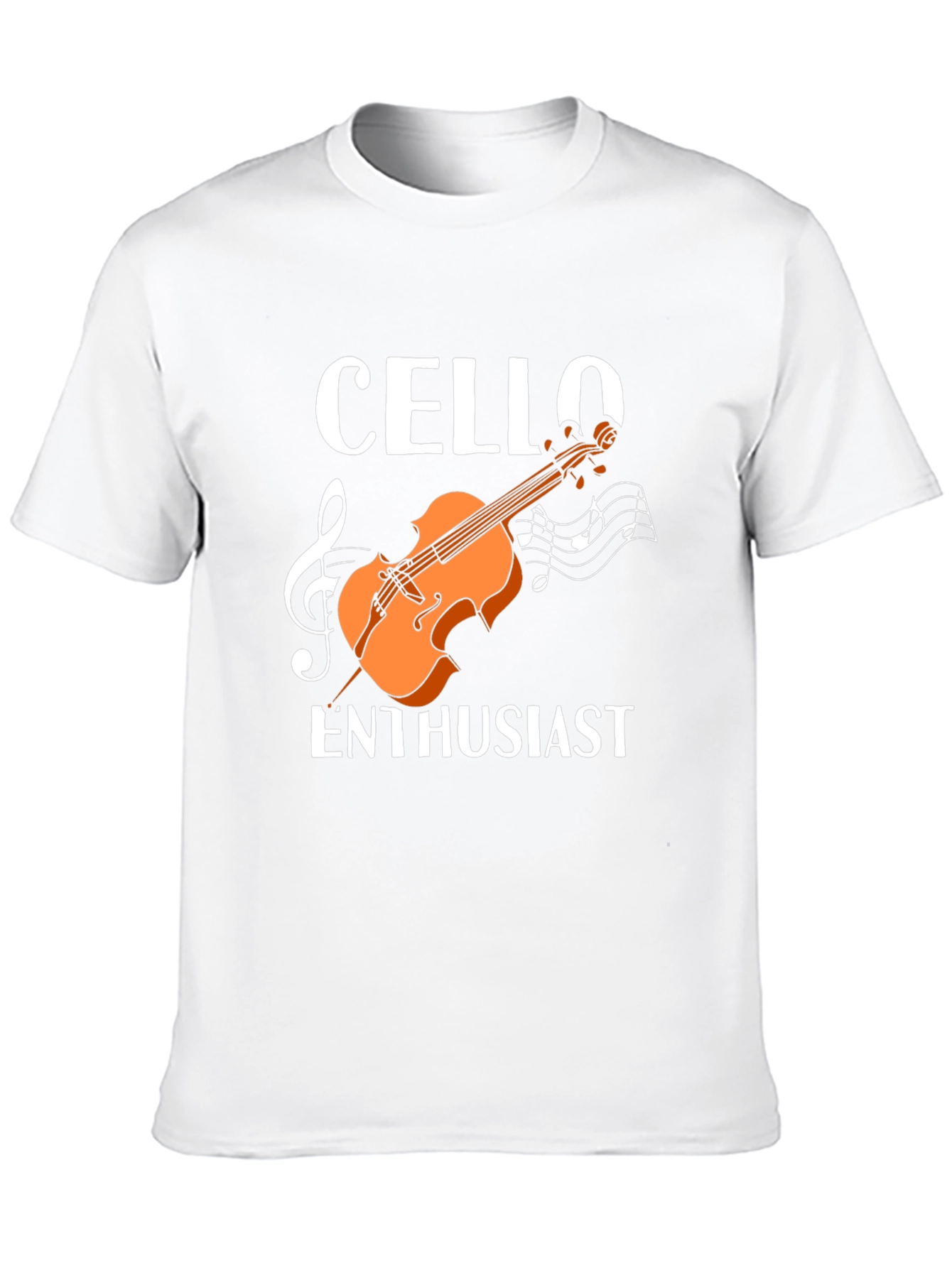 Cello Enthusiast Graphic T-Shirt