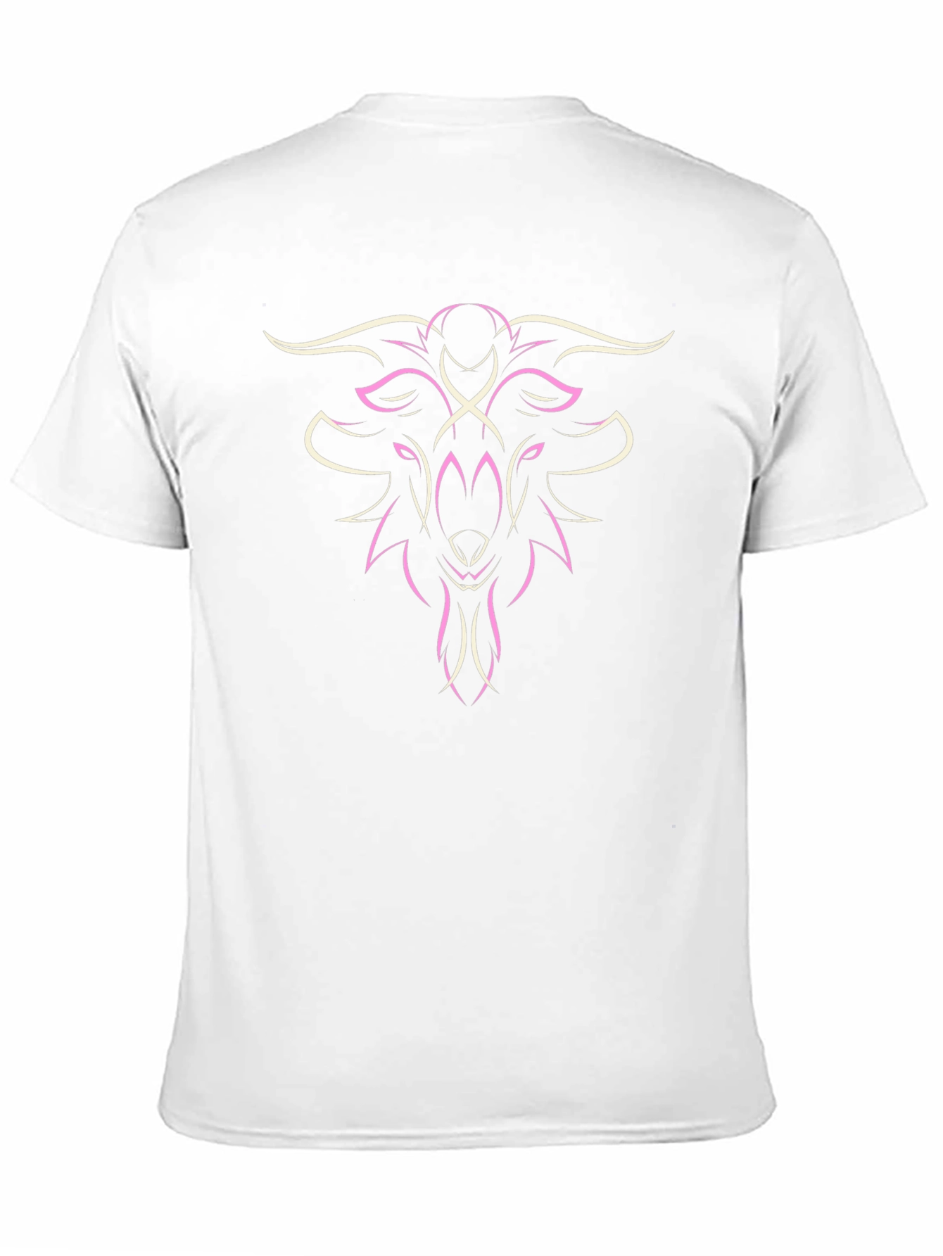 Goat Head Graphic Tee - Stylish Mens Black T-Shirt